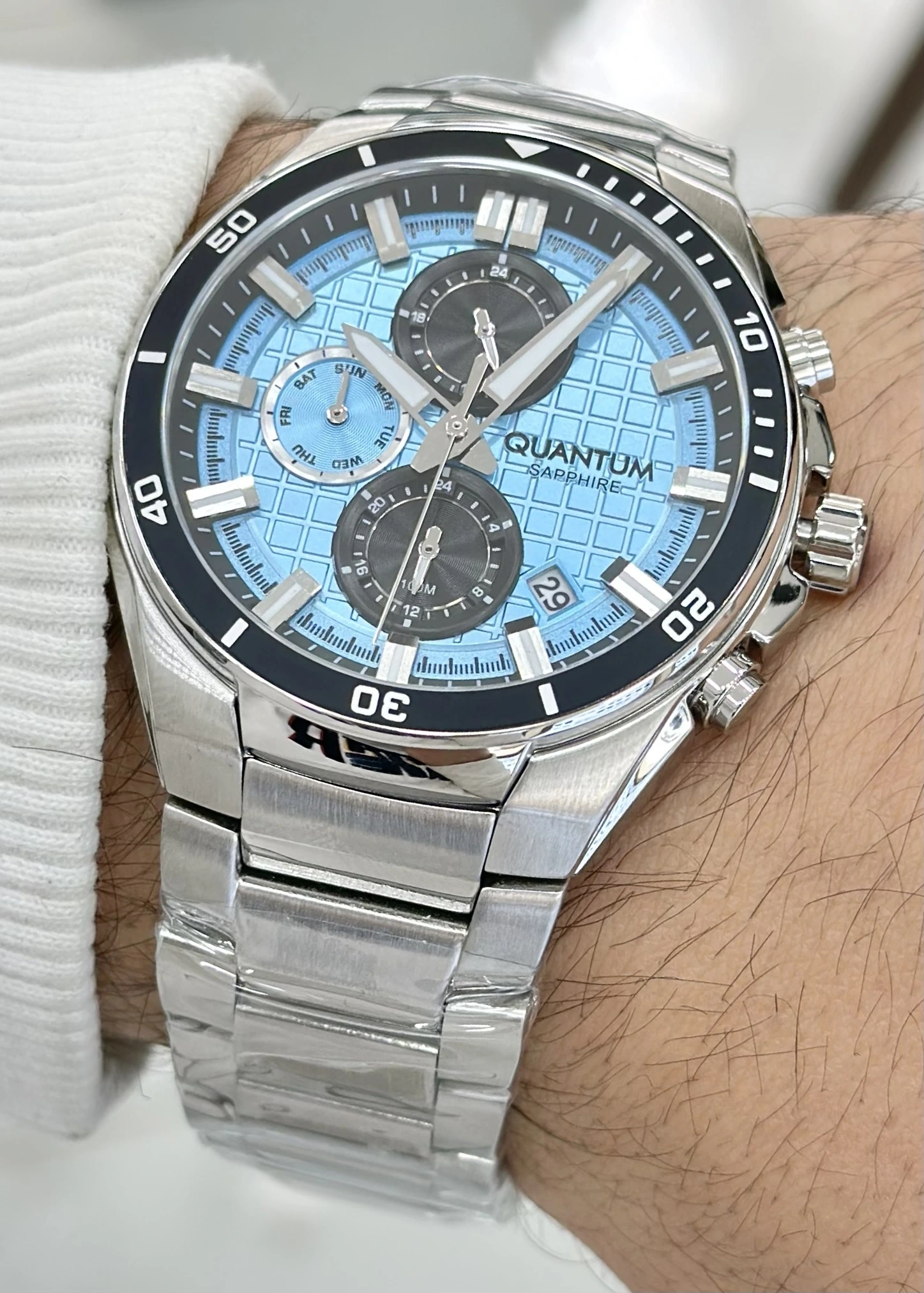 Qunatum Orijinal 2 Yıl Garantili Su Geçirmez Çelik Kordon Fonksiyonlu Erkek Kol Saati