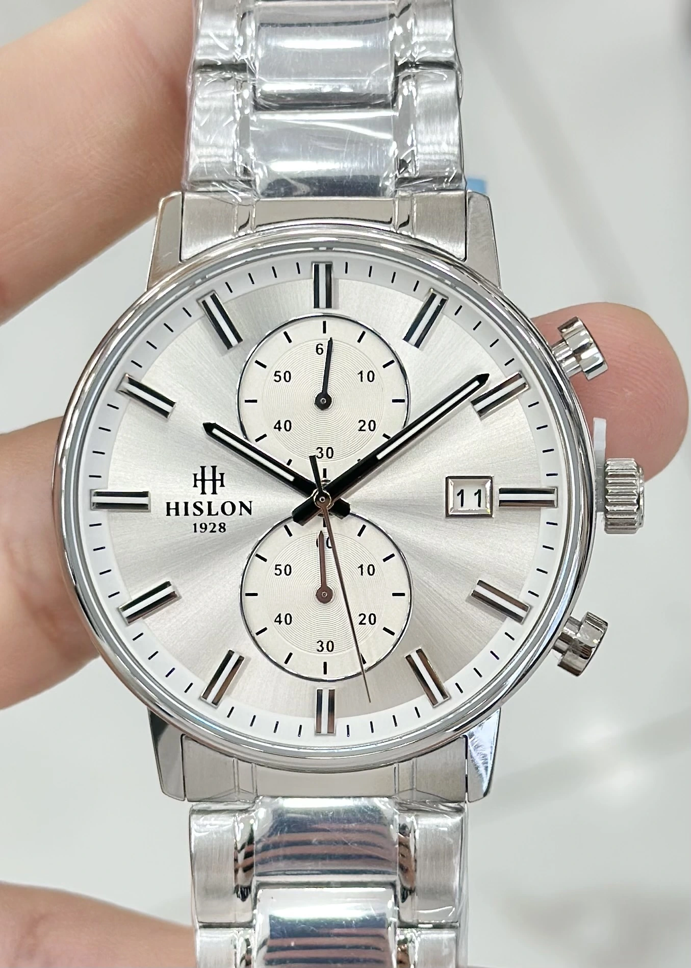 Hislon Orijinal Çelik Kordon Erkek Kol Saati ILKMS200S-02SS
