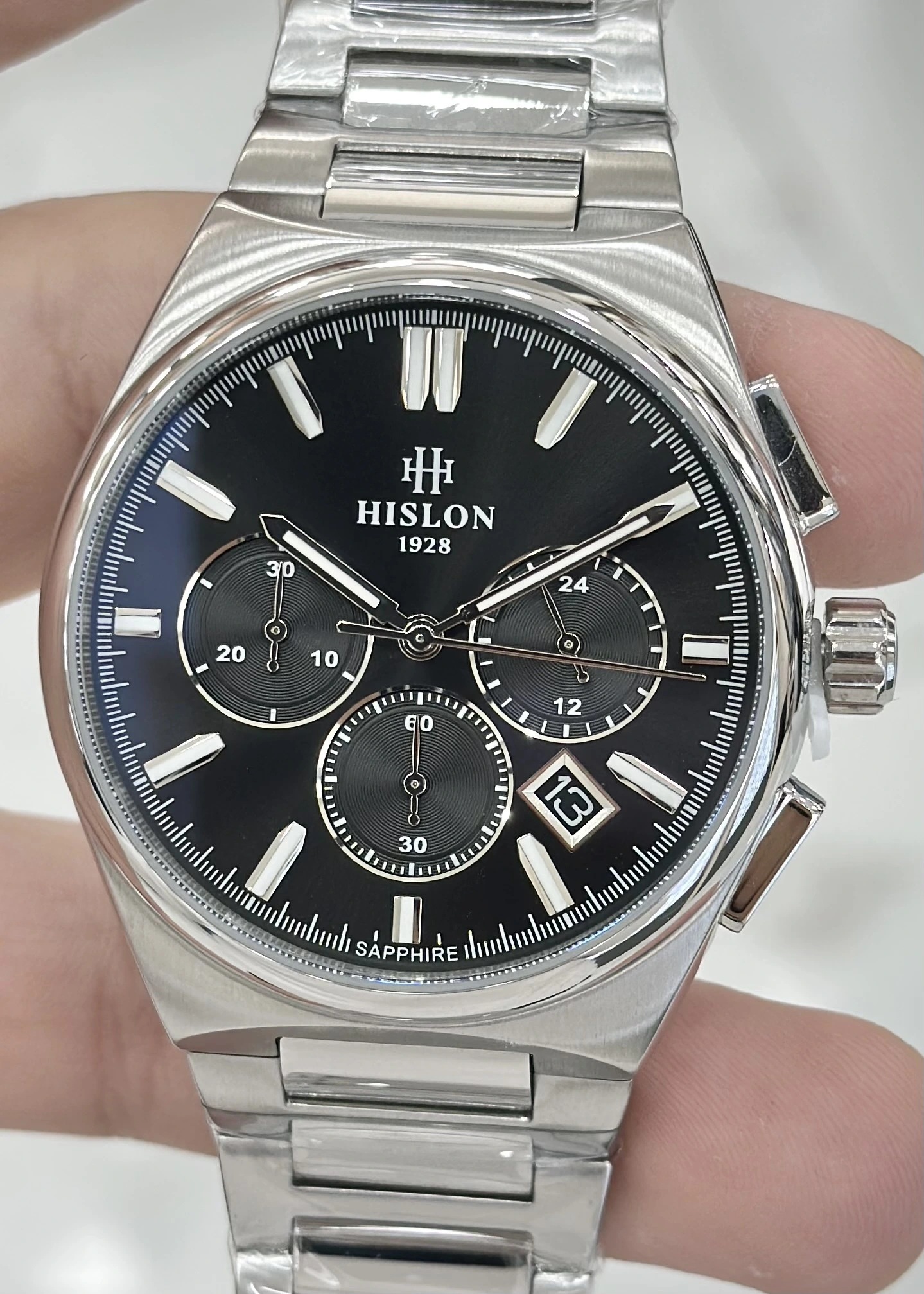 Hislon Orijinal Çelik Kordon Erkek Kol Saati ILKMS136S-04SS