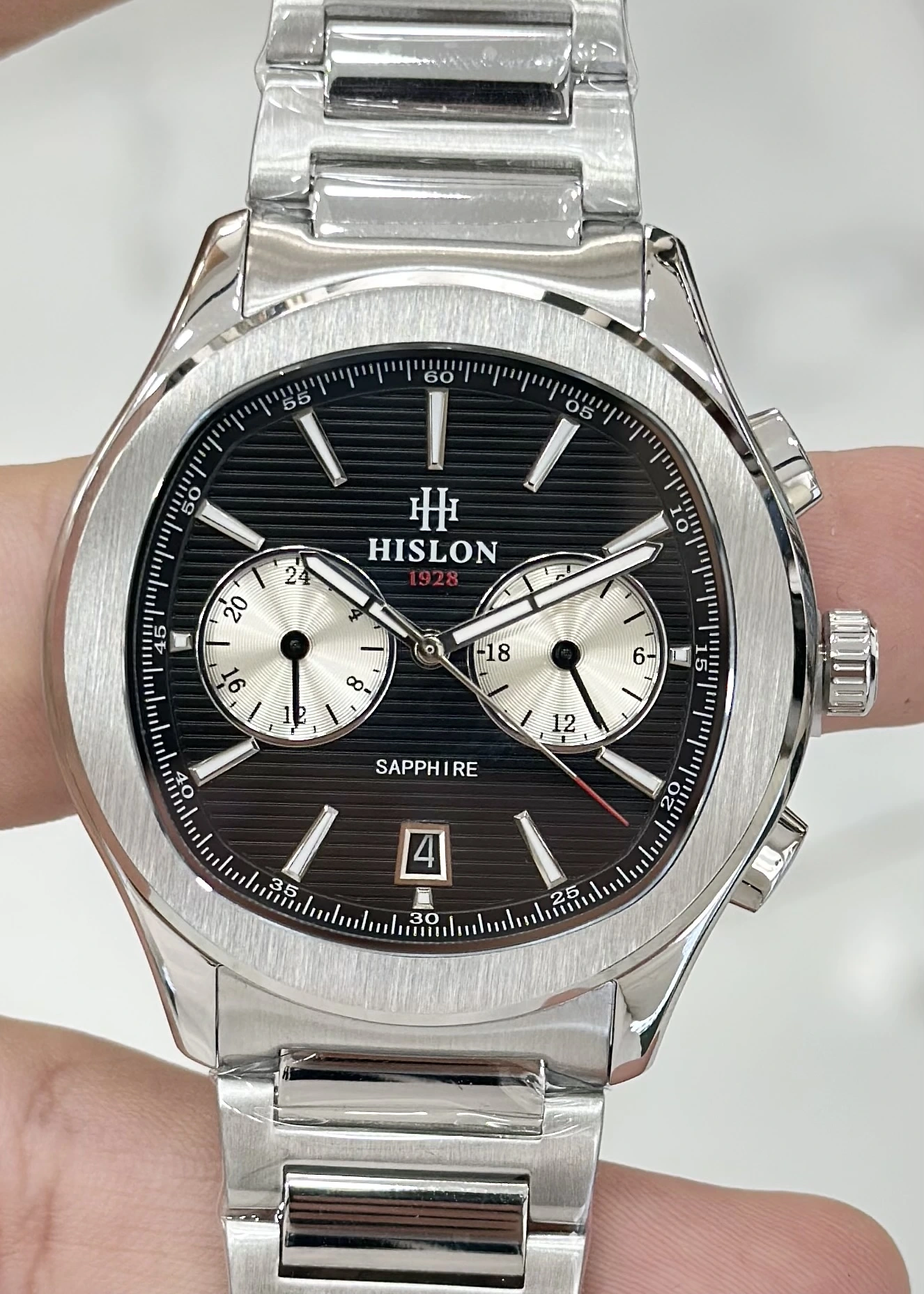 Hislon Orijinal Çelik Kordon Erkek Kol Saati ILKDT148S-04SS