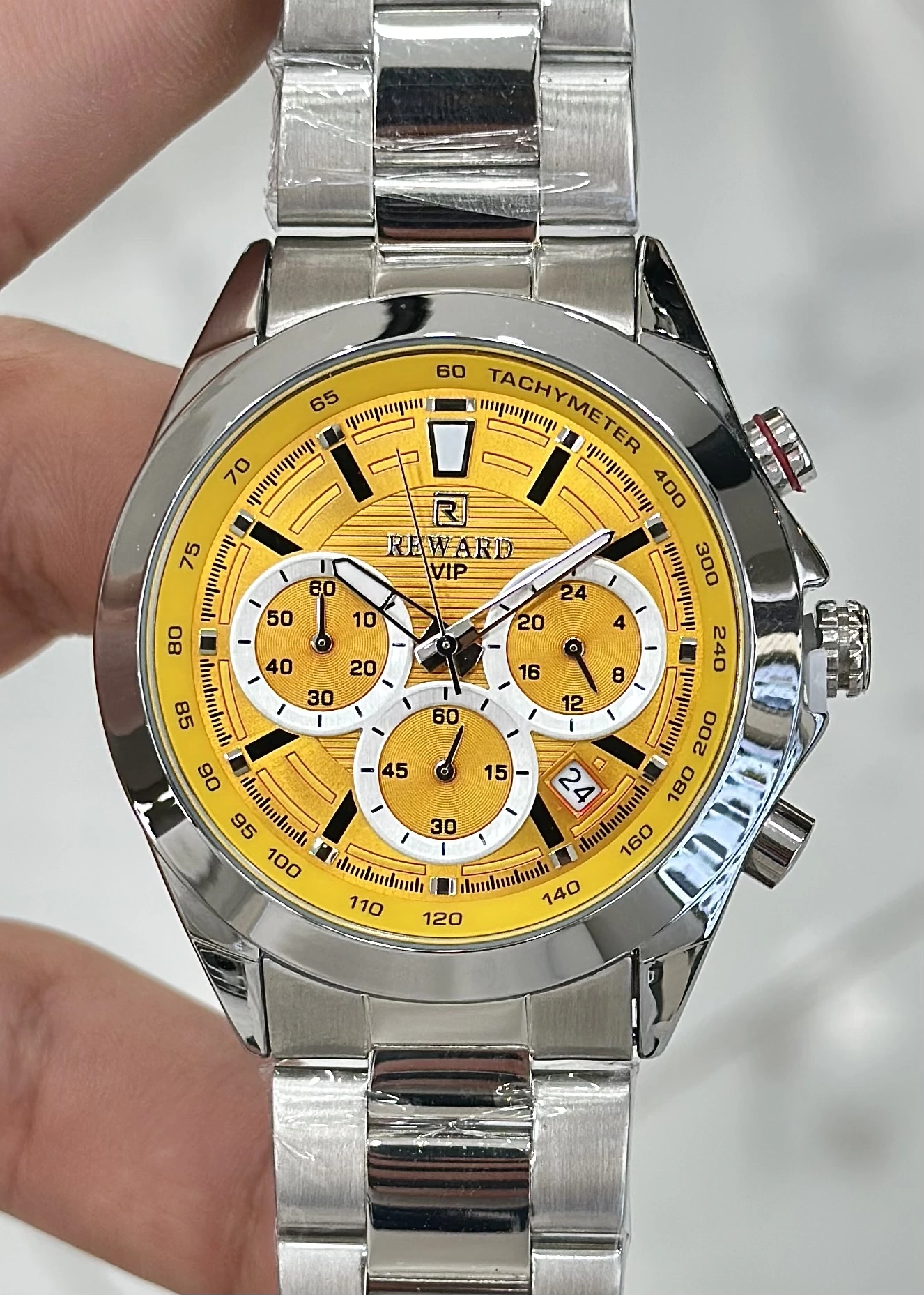 Reward Çelik Kordon Erkek Kol Saati Su Geçirmez 2 Yıl Garantili