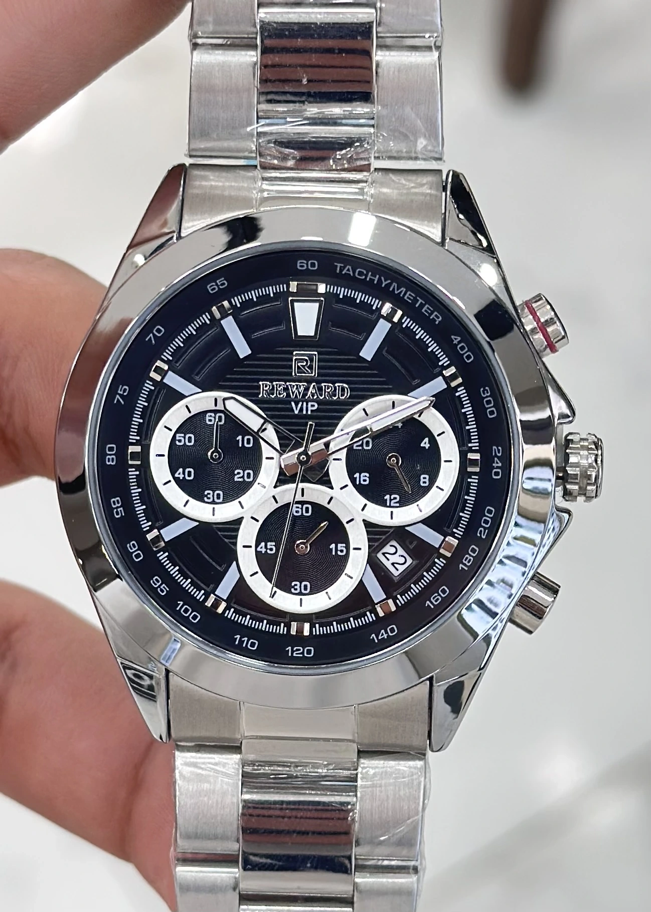 Reward Çelik Kordon Erkek Kol Saati Su Geçirmez 2 Yıl Garantili