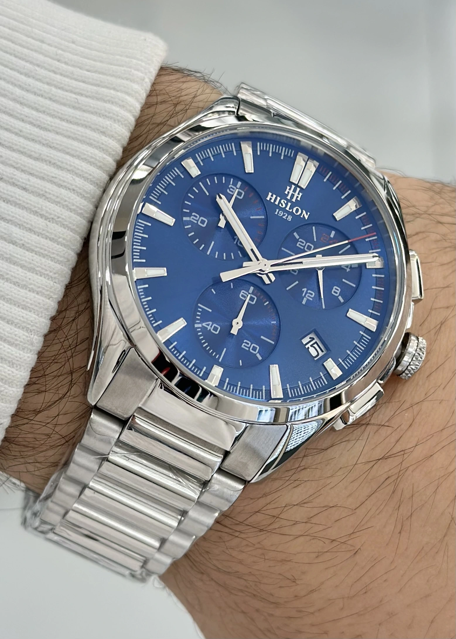 Hislon Orijinal Çelik Kordon Erkek Kol Saati ILKMS152S-11SS