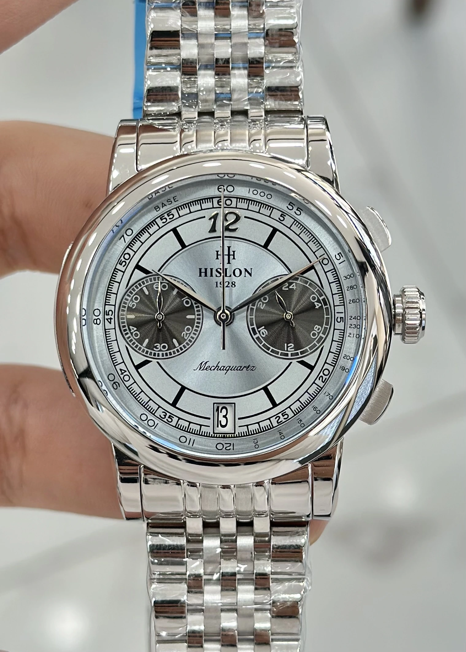 Hislon Orijinal Çelik Kordon Erkek Kol Saati ILKMS164S-10SS