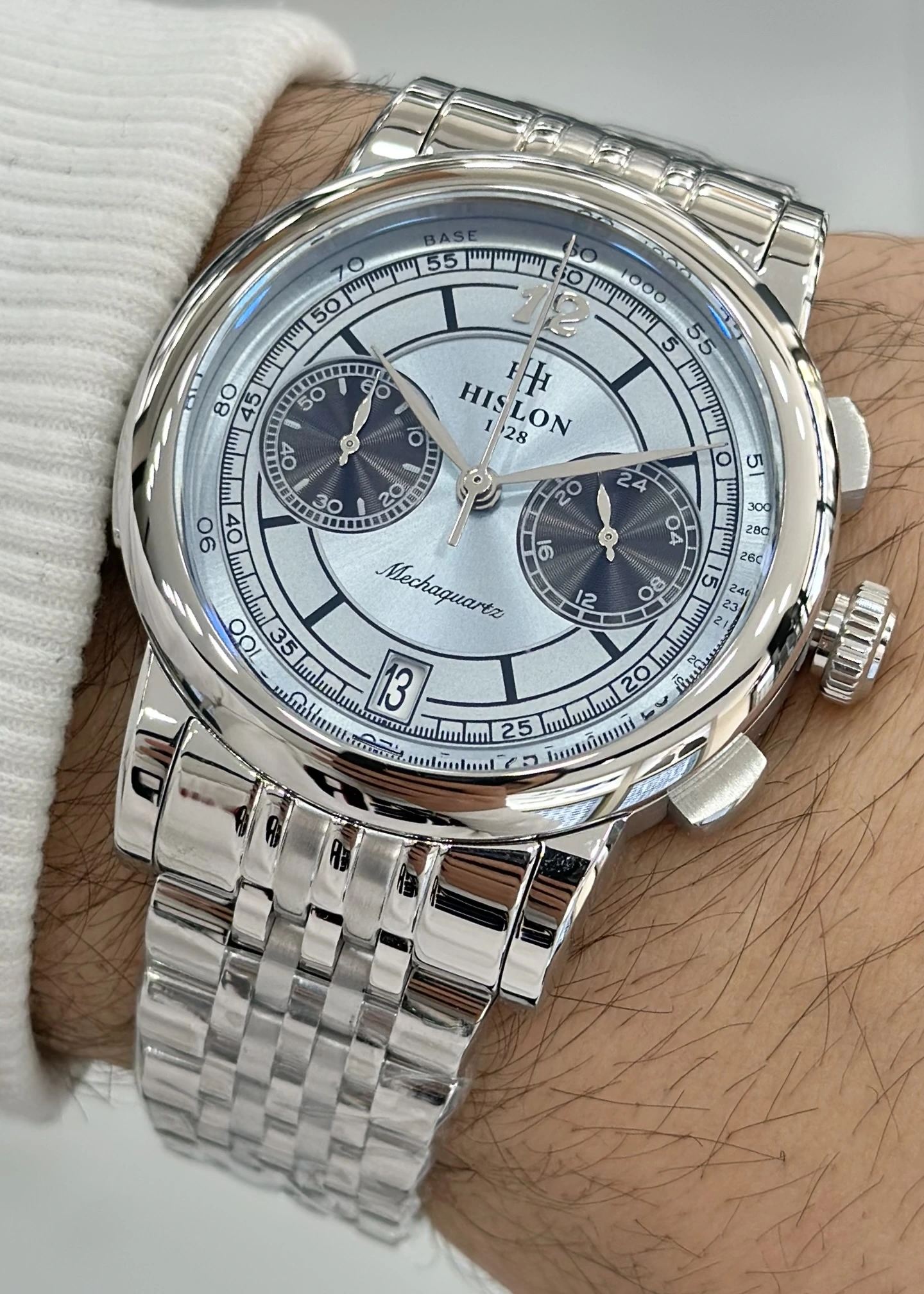 Hislon Orijinal Çelik Kordon Erkek Kol Saati ILKMS164S-10SS