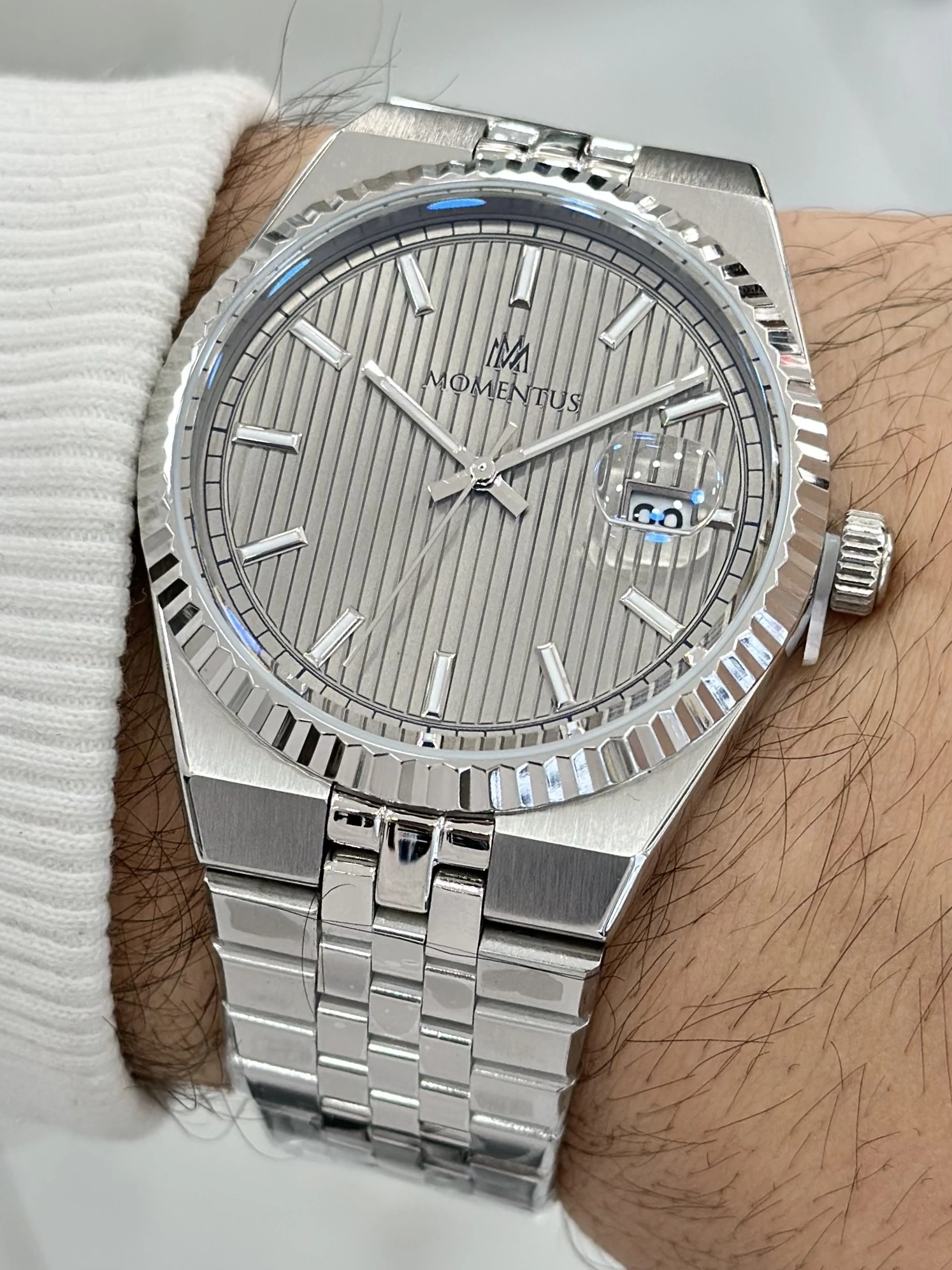 Momentus Orijinal Çelik Kordon Erkek Kol Saati ILKCR264S-03SS