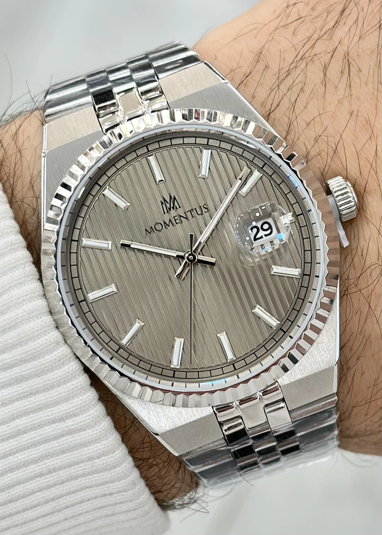 Momentus Orijinal Çelik Kordon Erkek Kol Saati ILKCR264S-03SS