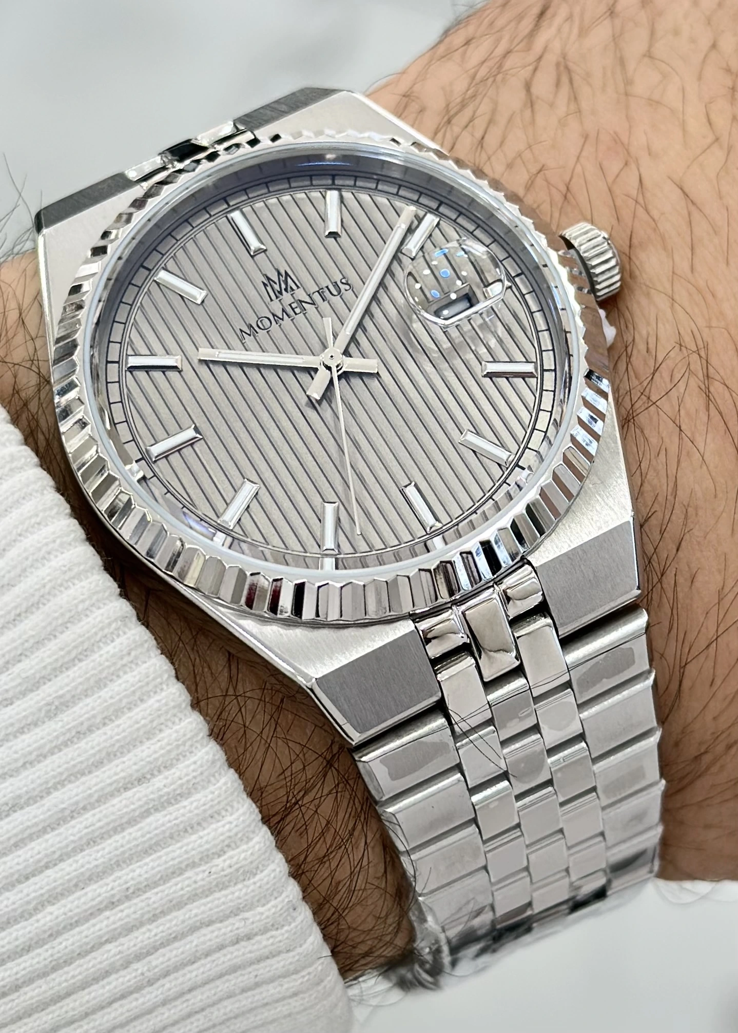 Momentus Orijinal Çelik Kordon Erkek Kol Saati ILKCR264S-03SS