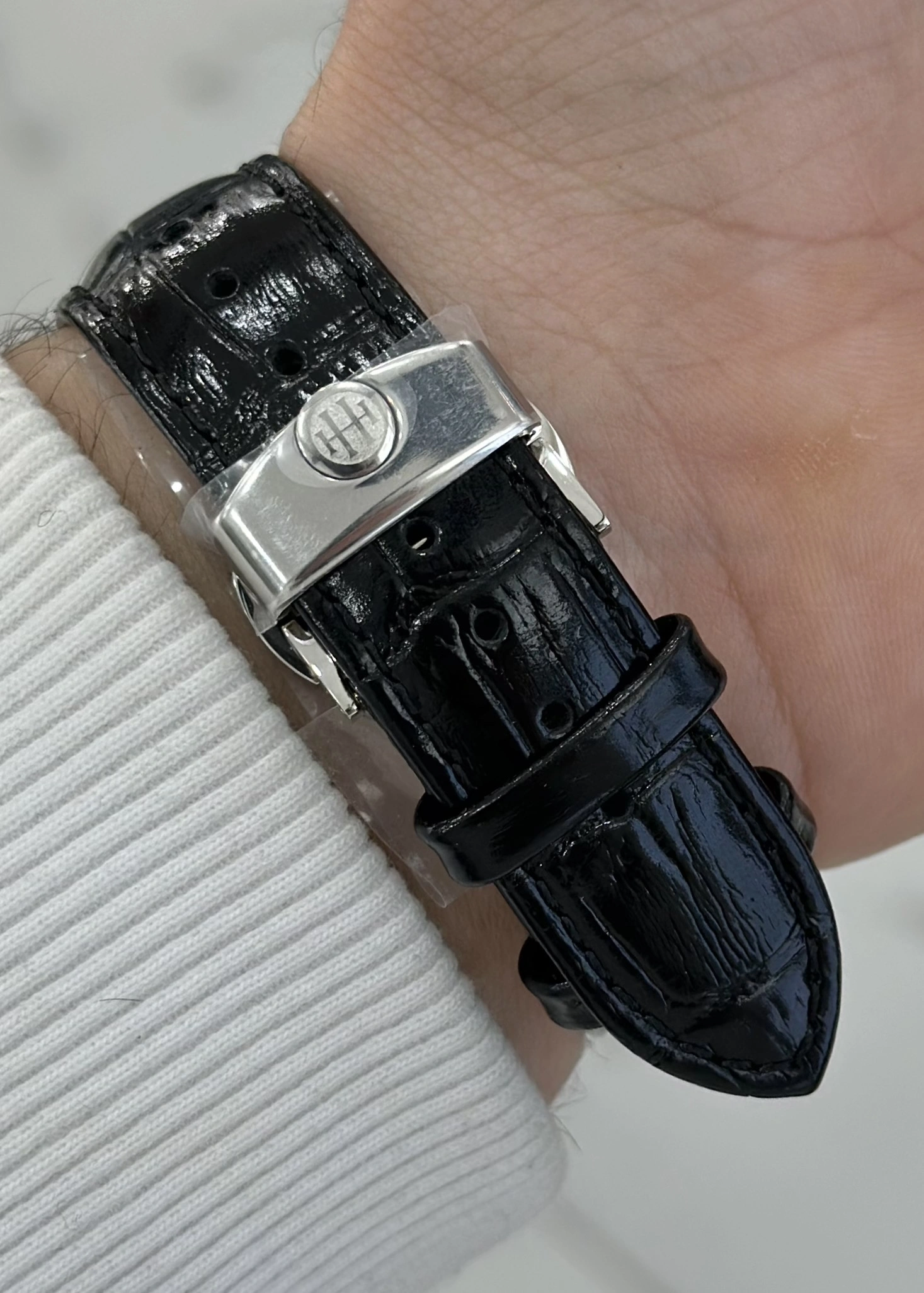 Hislon Orijinal Deri Kordon Su Geçirmez Erkek Kol Saati ILKDT202T-04BR