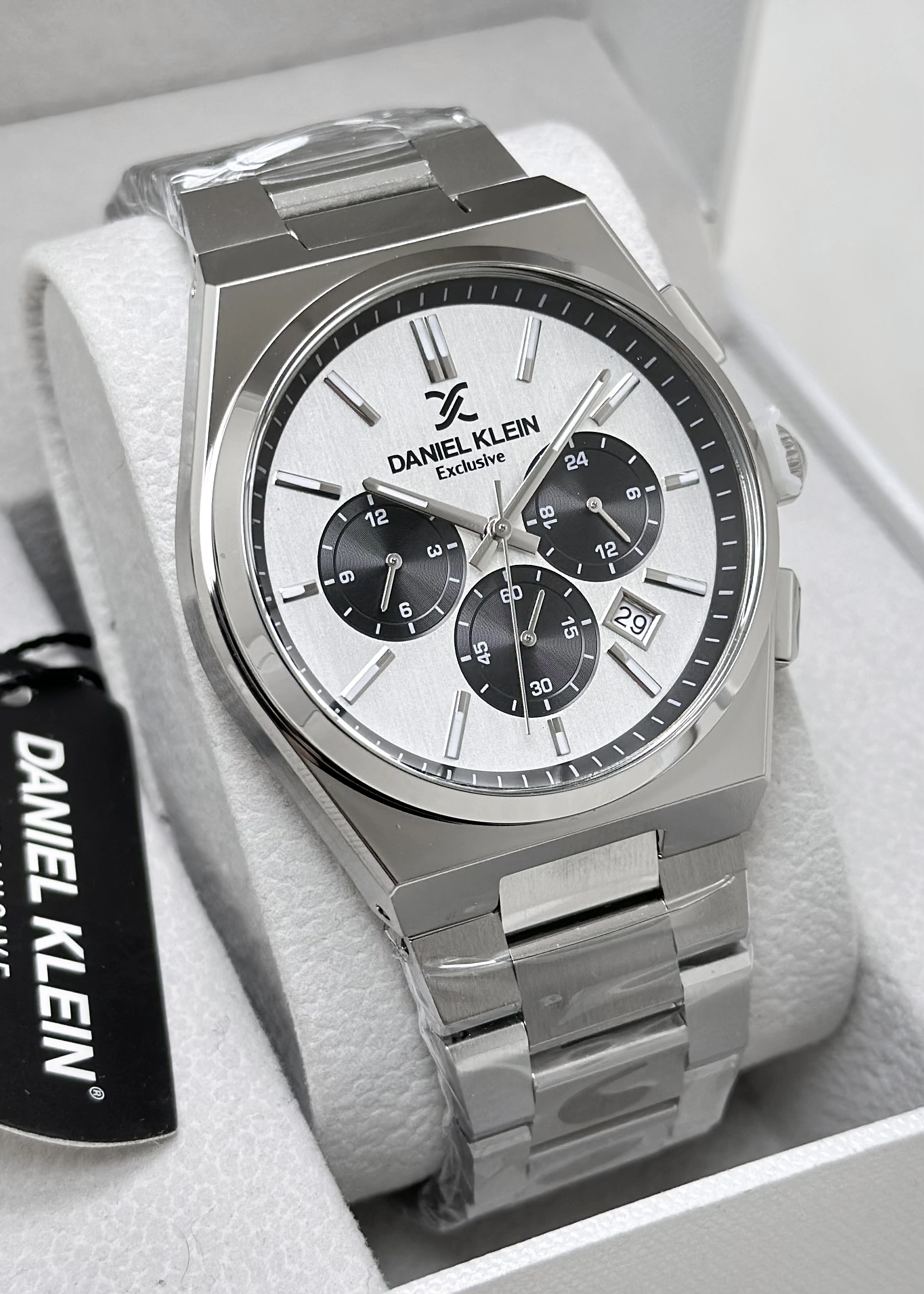 Daniel Klein Orijinal 2 Yıl Garantili Su Geçirmez Çelik Kordon Fonksiyonlu Erkek Kol Saati ILK105K3