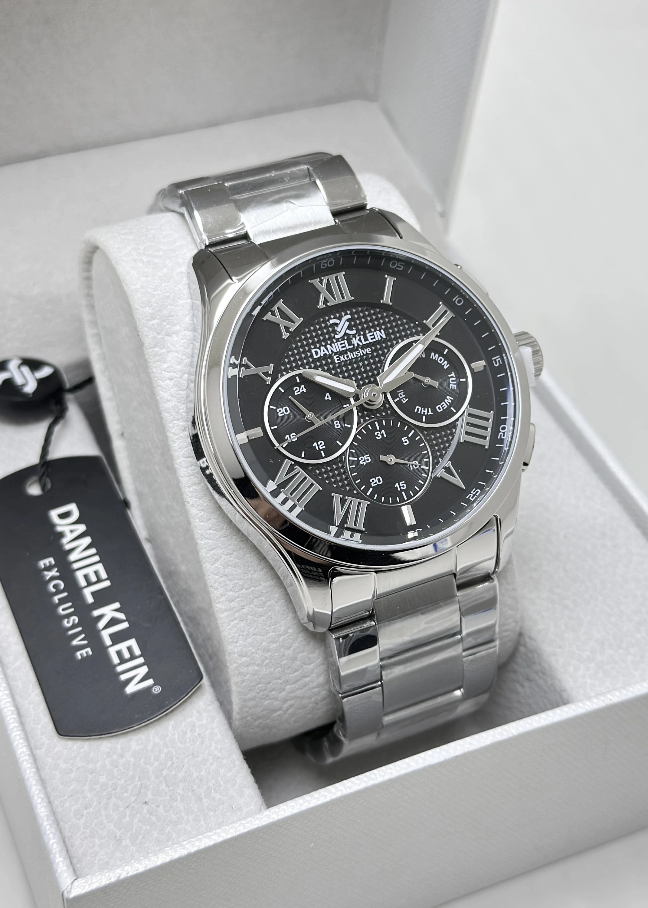 Daniel Klein Orijinal 2 Yıl Garantili Metal Kordon Fonksiyonlu Erkek Kol Saati ILK1044H7