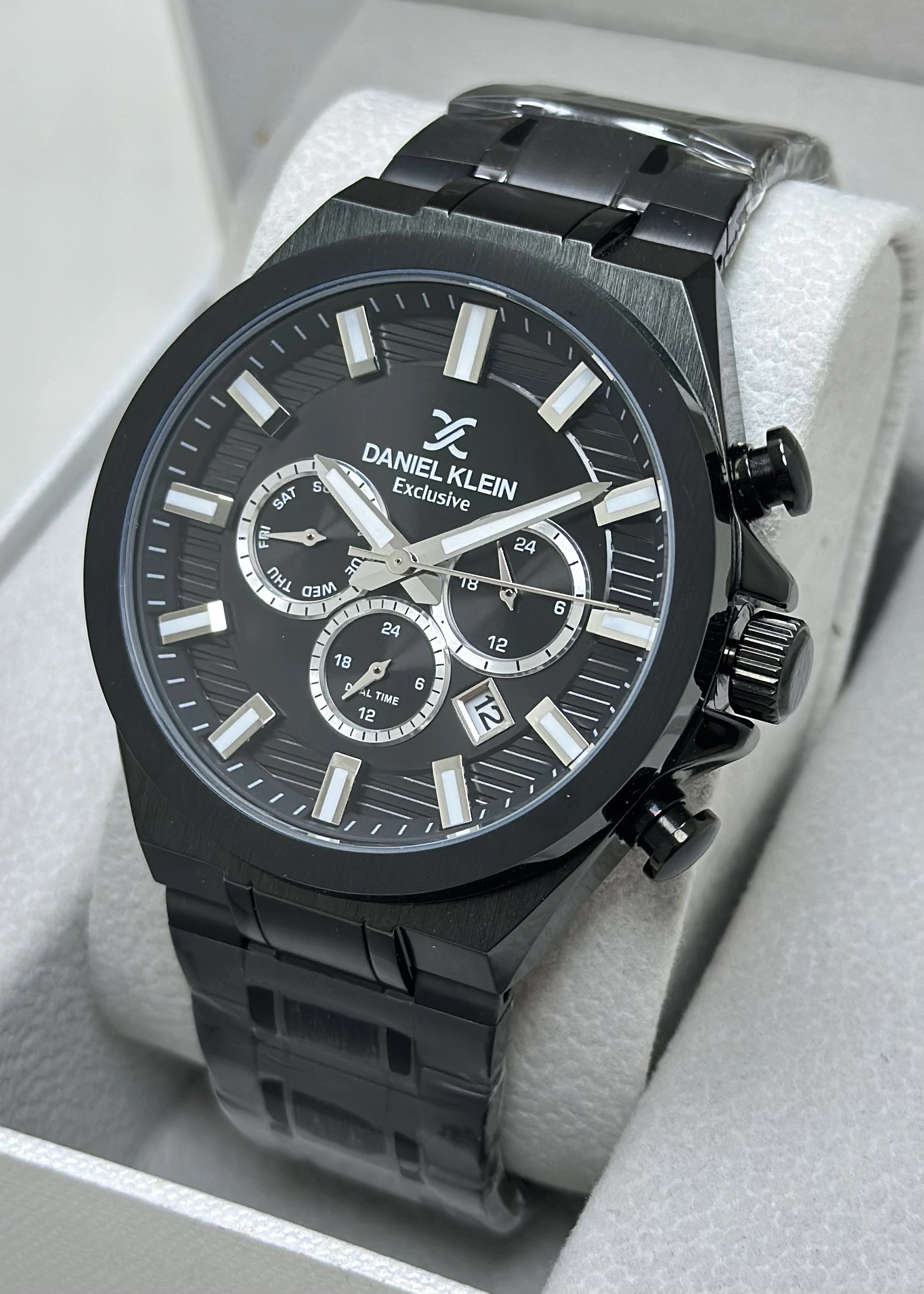 Daniel Klein Orijinal 2 Yıl Garantili Siyah Erkek Kol Saati ILK10026Y2