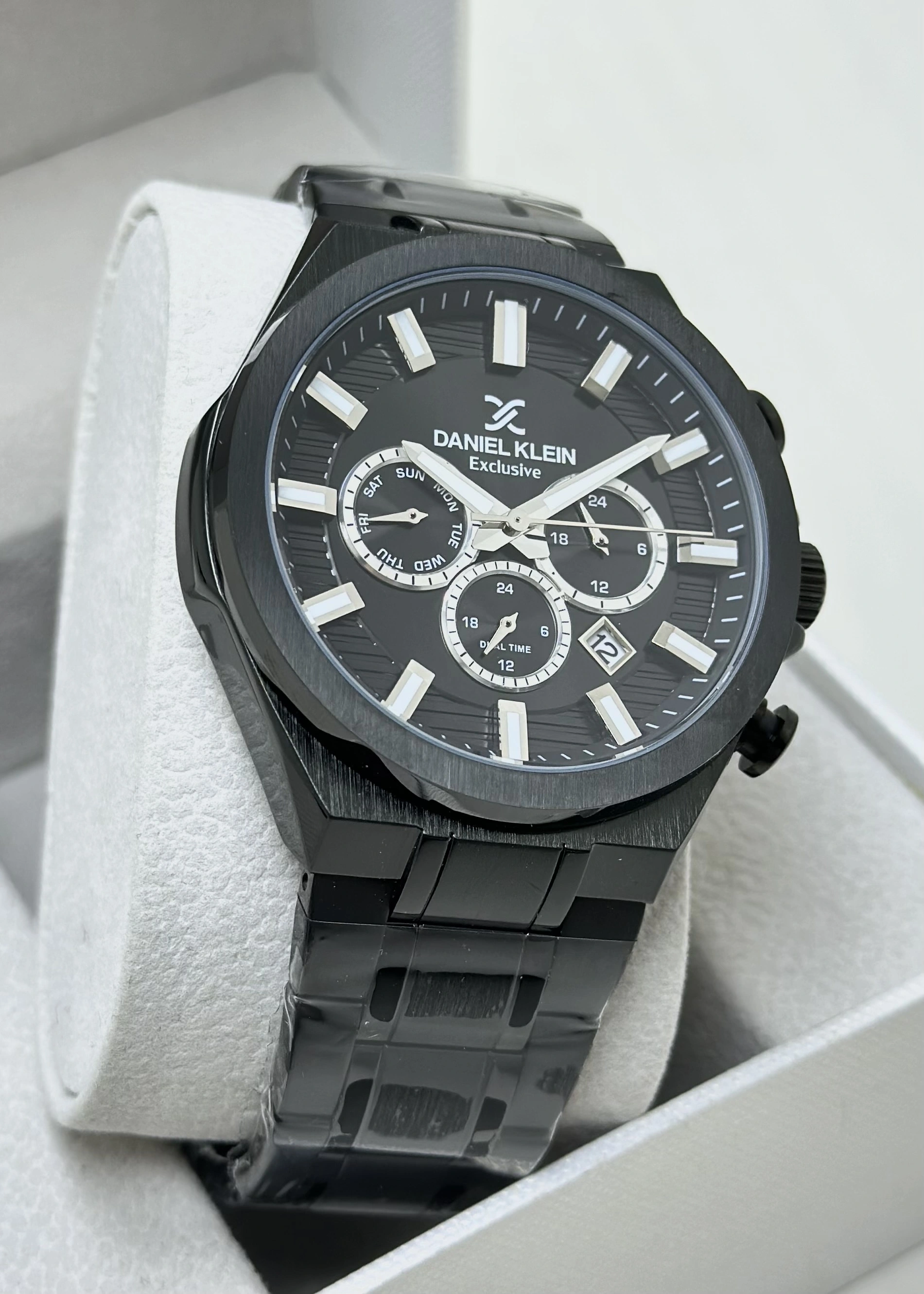 Daniel Klein Orijinal 2 Yıl Garantili Siyah Erkek Kol Saati ILK10026Y2