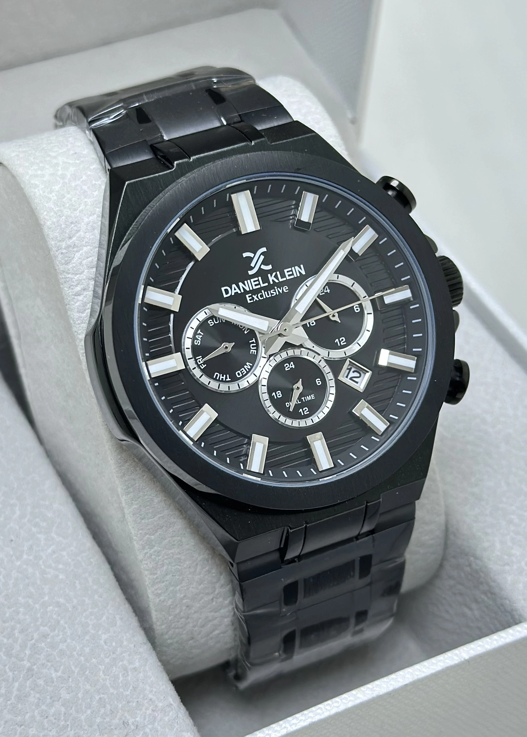 Daniel Klein Orijinal 2 Yıl Garantili Siyah Erkek Kol Saati ILK10026Y2