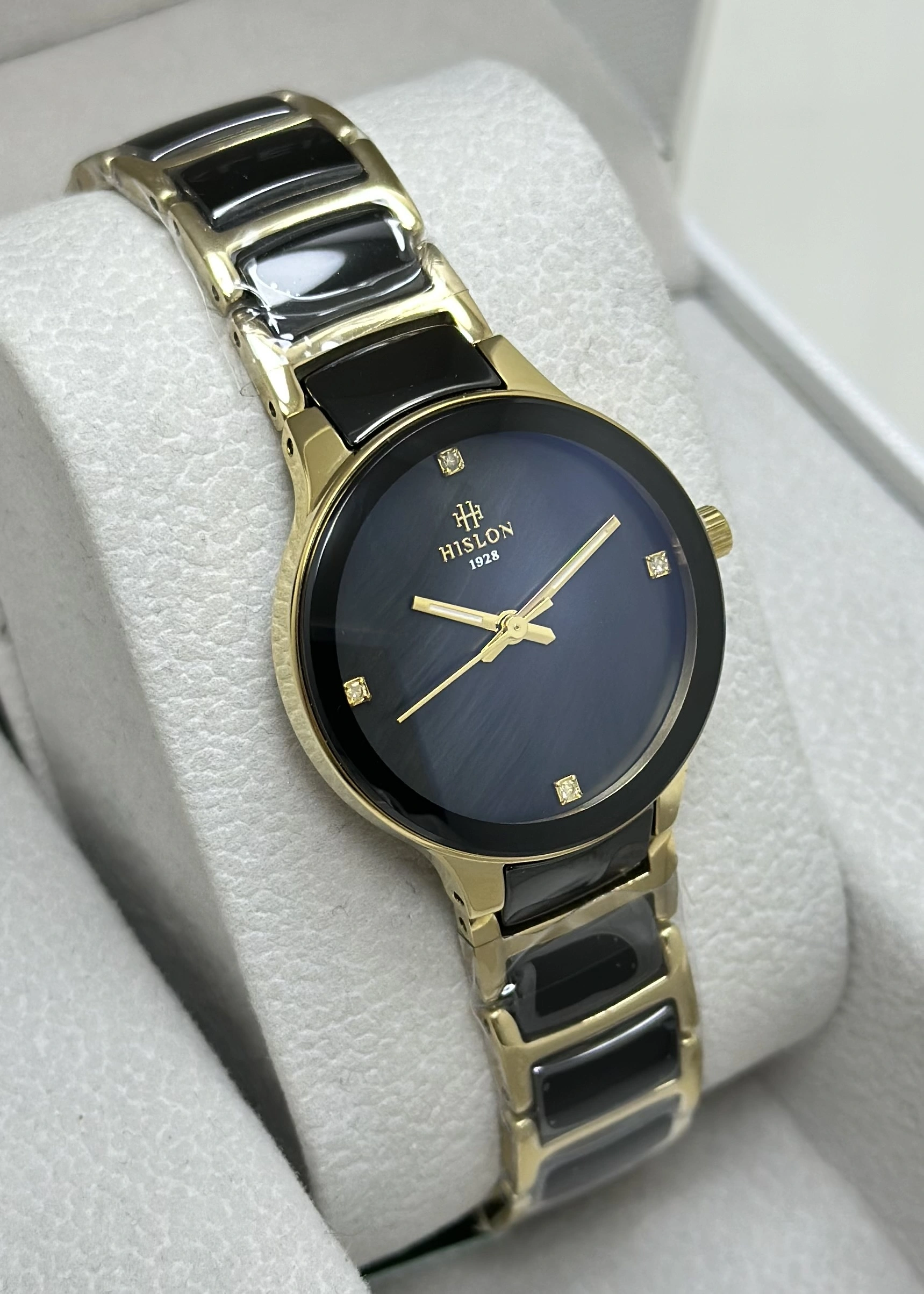 Hislon Seramik Kordon Su Geçirmez Kadın Kol Saati ILKQL110T-04SG