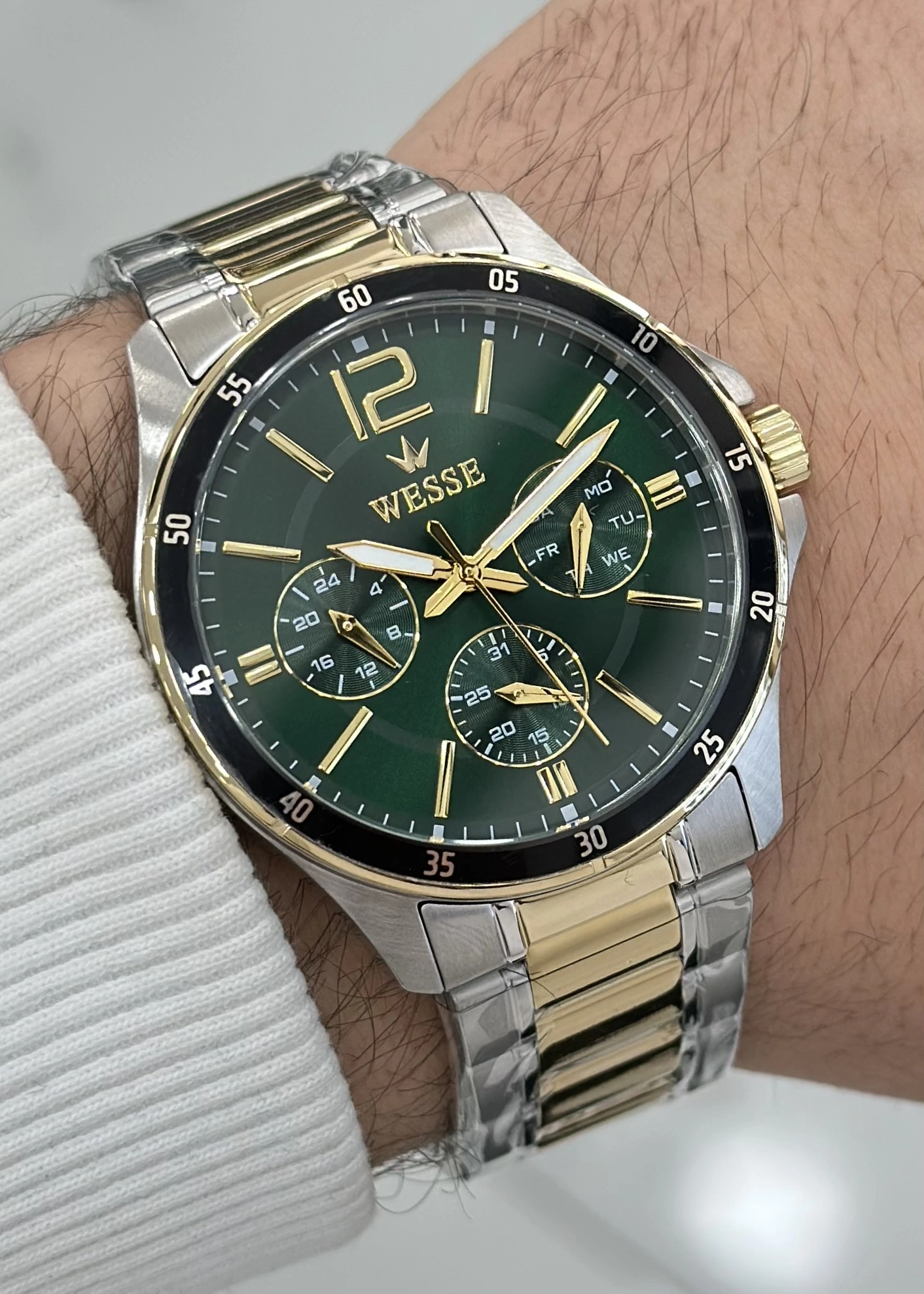 Wesse Orijinal 2 Yıl Garantili 5ATM Su Geçirmez Fonksiyonlu Erkek Kol Saati MN.2088.05