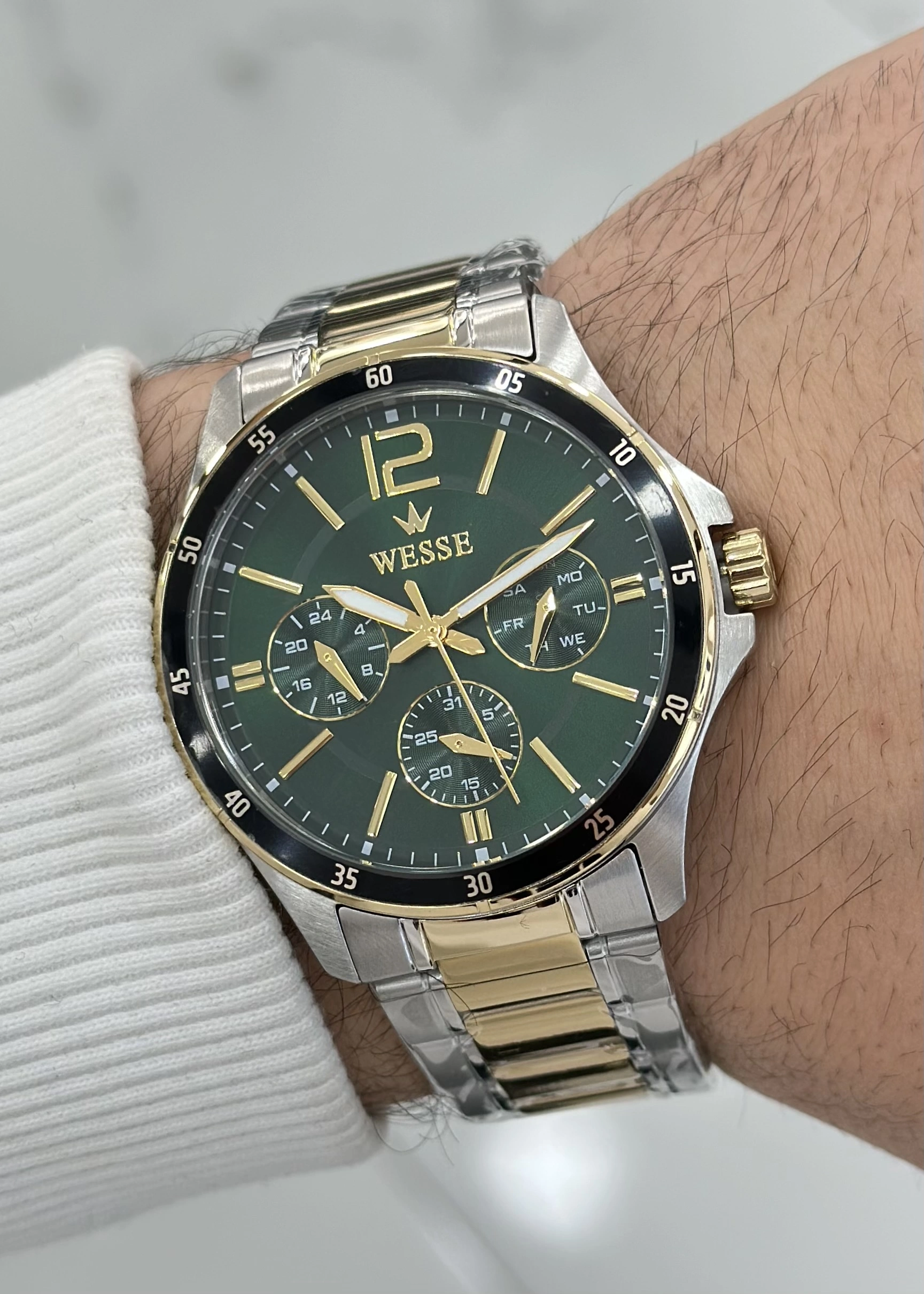 Wesse Orijinal 2 Yıl Garantili 5ATM Su Geçirmez Fonksiyonlu Erkek Kol Saati MN.2088.05