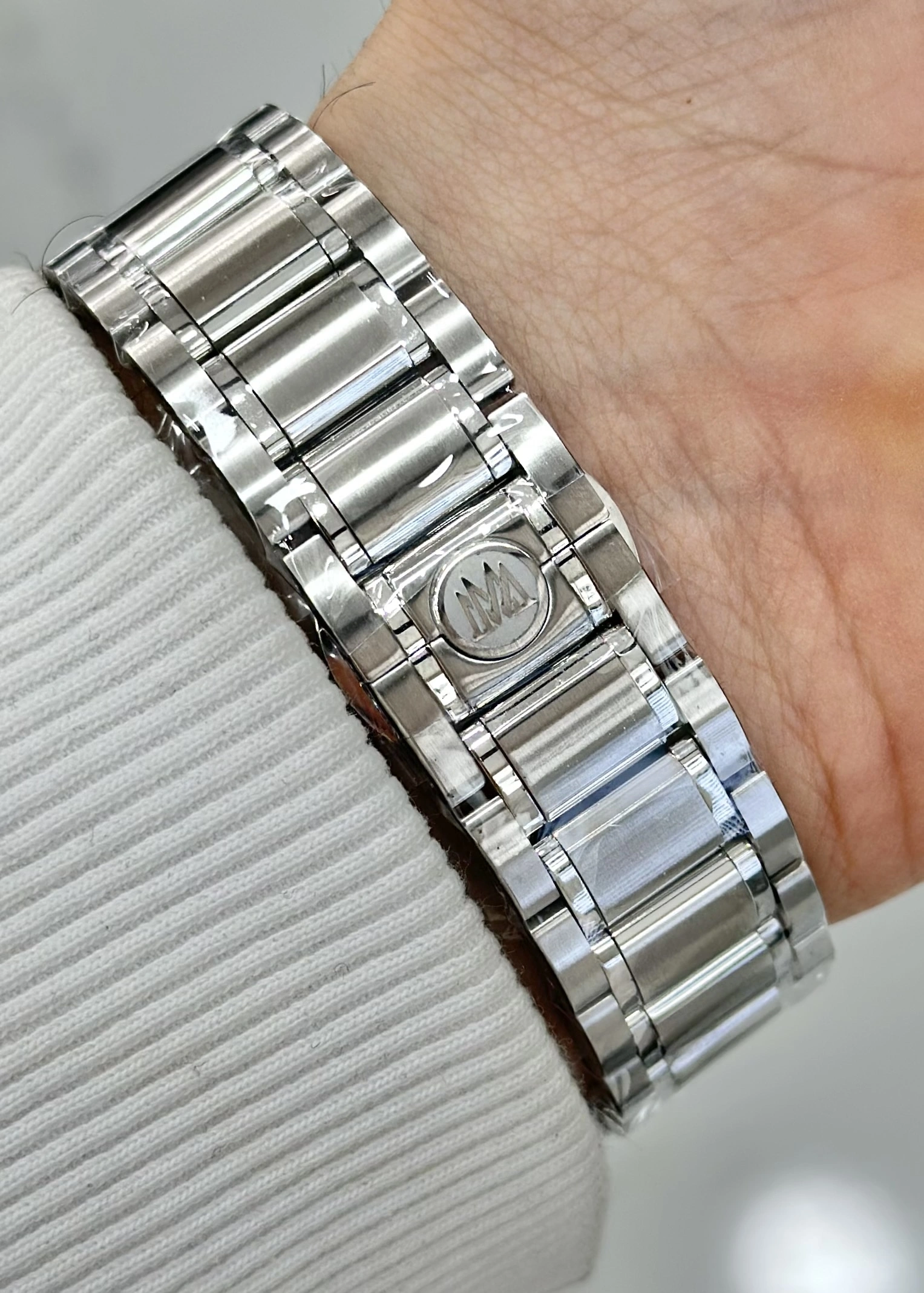 Momentus Otomatik 5ATM Çelik Kordon Paslanmaz Orijinal Erkek Kol Saati ILKMM103S-06SR