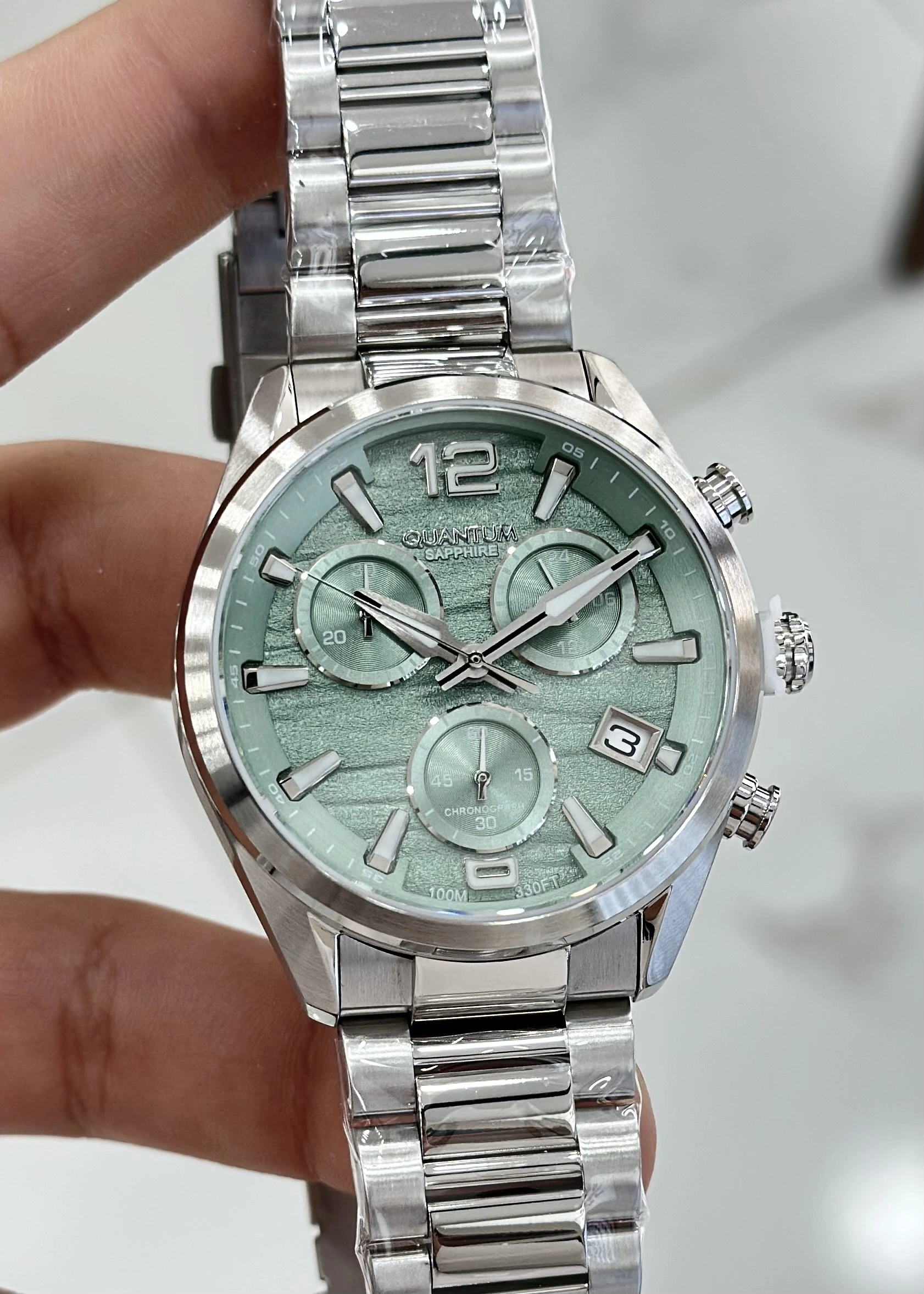 Qunatum Orijinal 2 Yıl Garantili Fonksiyonlu 10ATM Su Geçirmezlik Çelik Kordon Erkek Kol Saati ILK1259.300