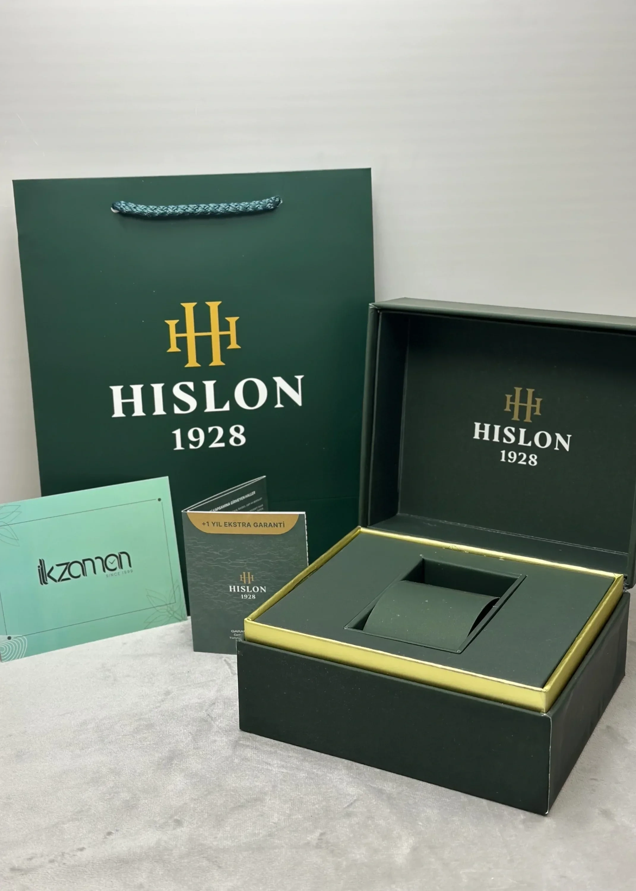 Hislon Orijinal Deri Kordon Su Geçirmez Erkek Kol Saati ILKMS100R-02KR