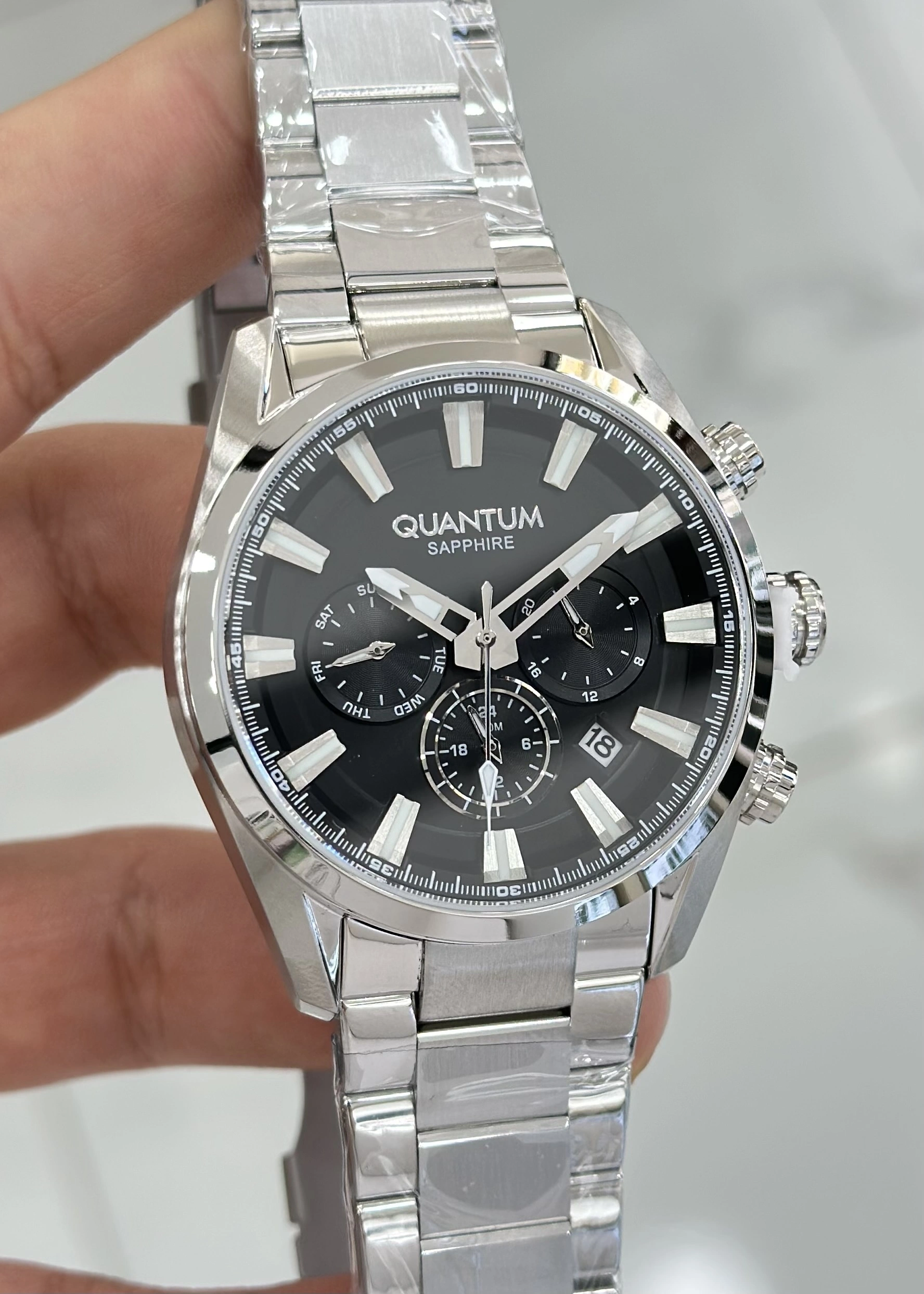 Qunatum Orijinal 2 Yıl Garantili Su Geçirmez Çelik Kordon Fonksiyonlu Erkek Kol Saati ILK1219.N2