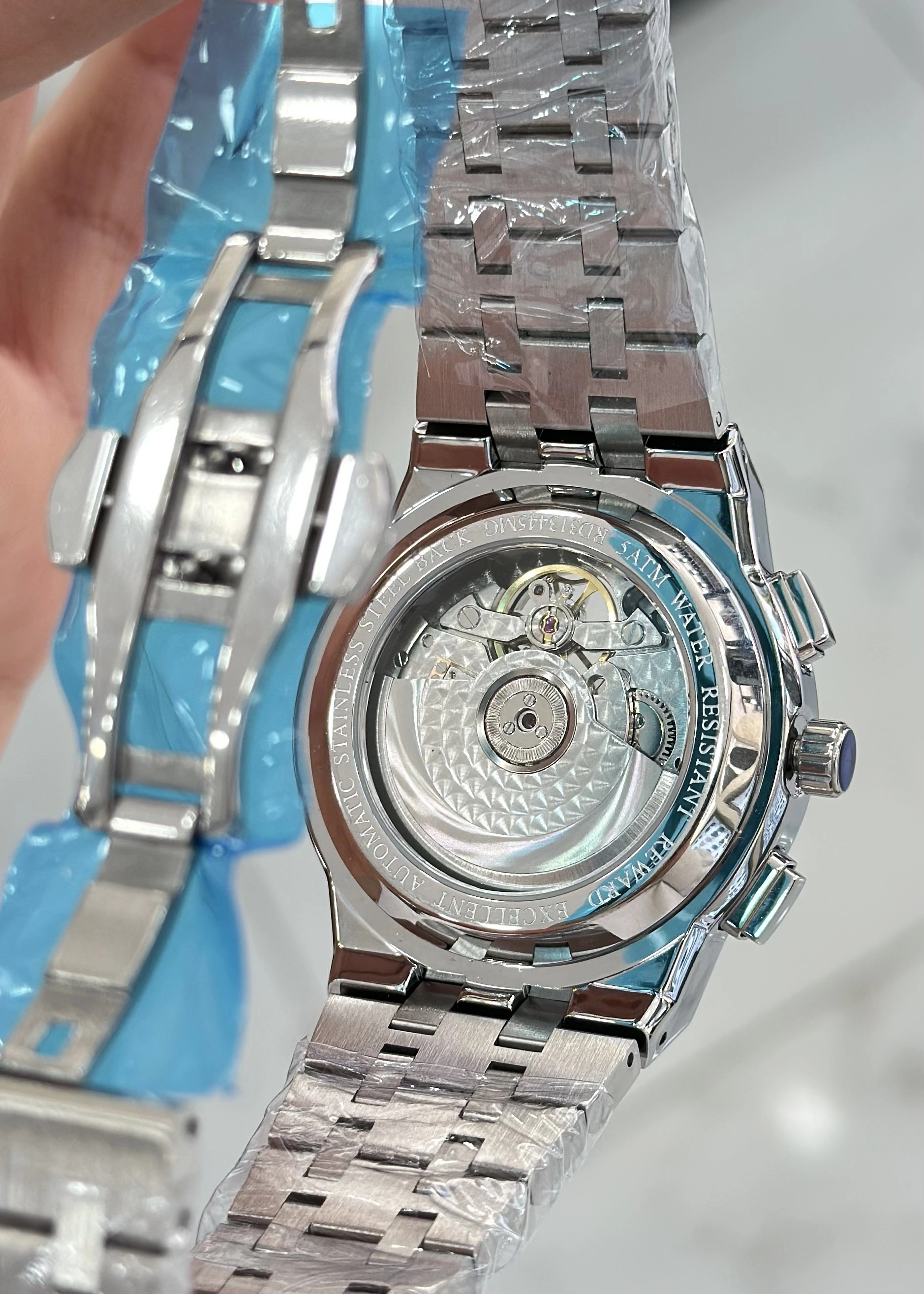 Reward Çelik Kordon Fonksiyonlu Yeşil kadran Su Geçirmez Orijinal 2 Yıl Garantili Erkek Kol Saati ILK.94