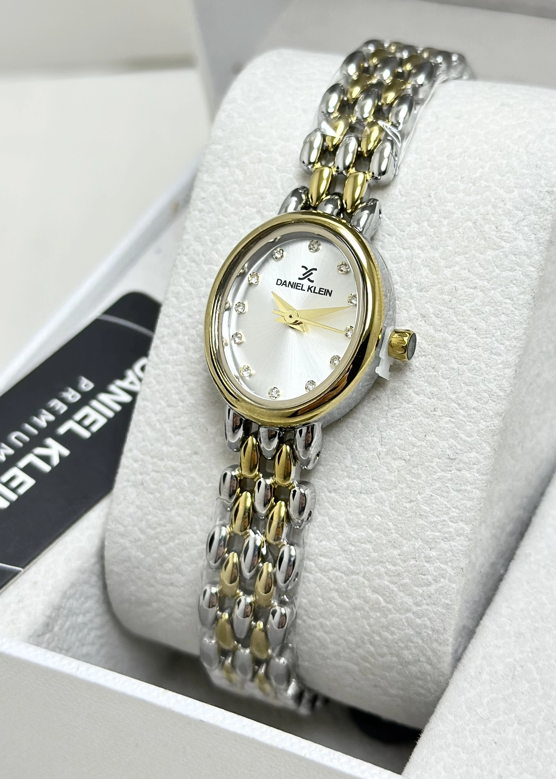 Daniel Klein Orijinal Su Geçirmez Beyaz Kadran Kadın Kol Saati ILK10148-4