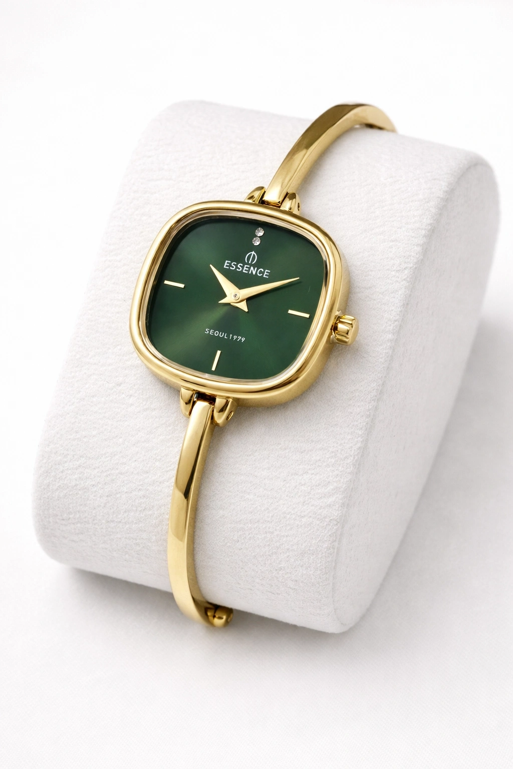 Essence Orijinal 2 Yıl Garantili Çelik Kordon Kare Kadın Kol Saati