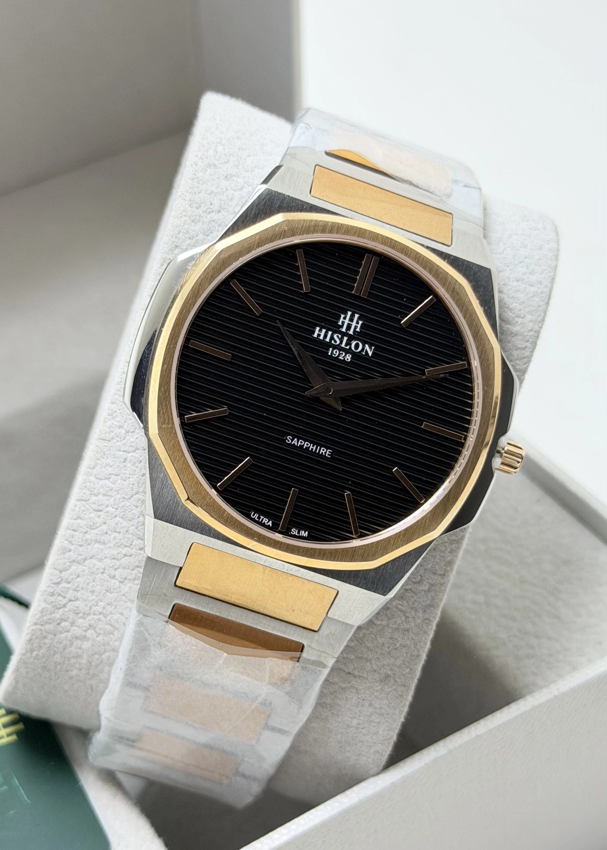 Hislon Orijinal Çelik Kordon Ultra Slim Erkek Kol Saati ILKCL130T-04SR