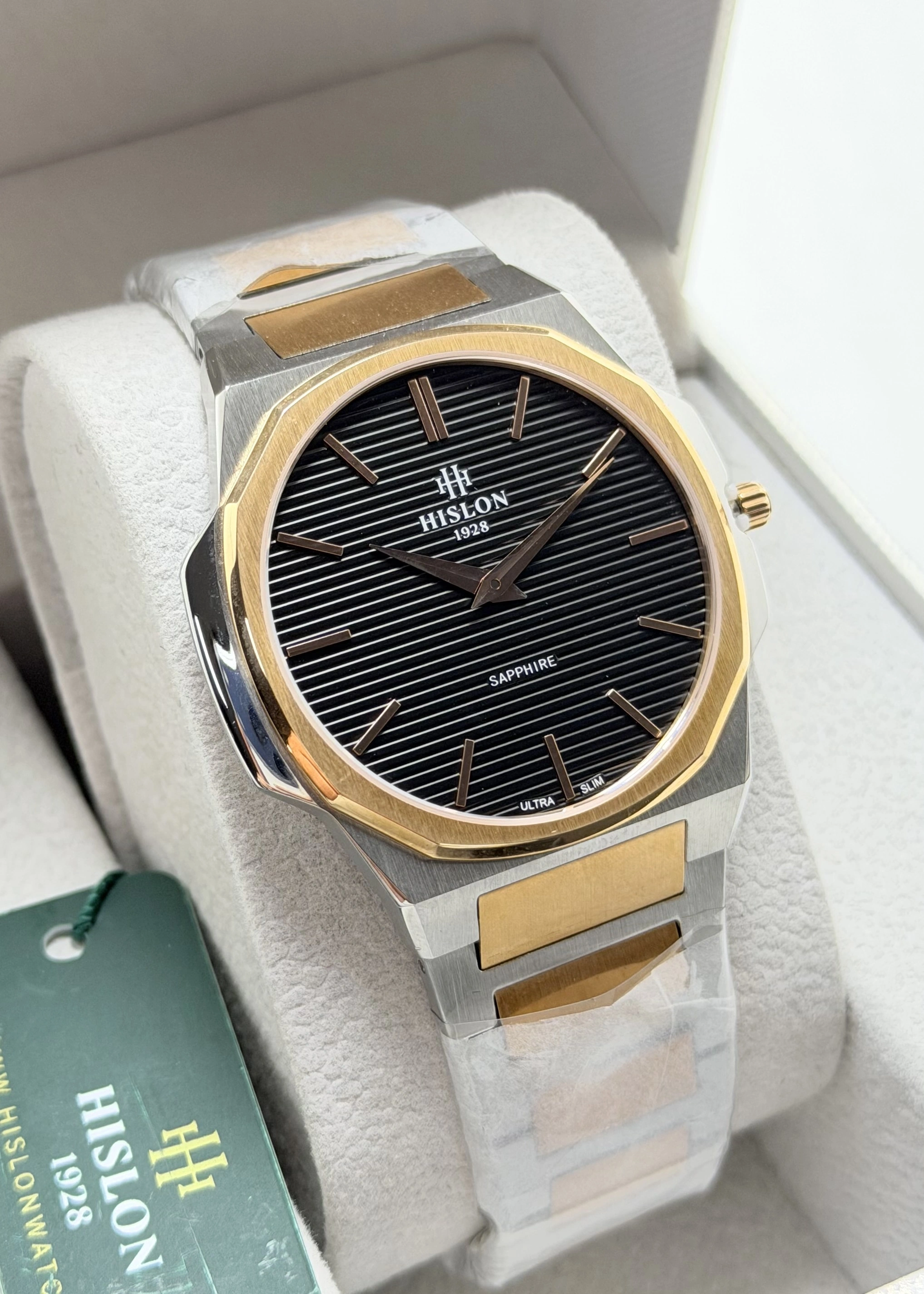 Hislon Orijinal Çelik Kordon Ultra Slim Erkek Kol Saati ILKCL130T-04SR