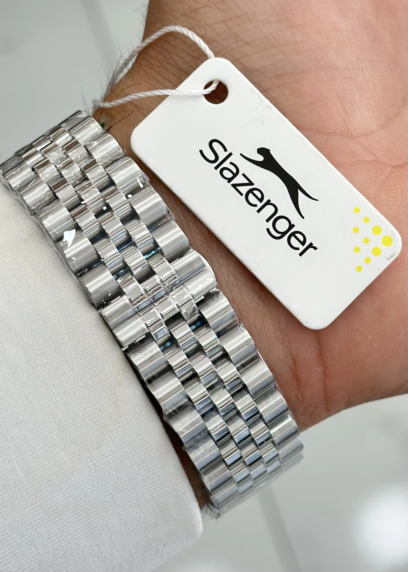 Slazenger Orijinal 2 Yıl Garantili Su Geçirmez Lacivert Kadran Erkek Kol Saati ILK.50903
