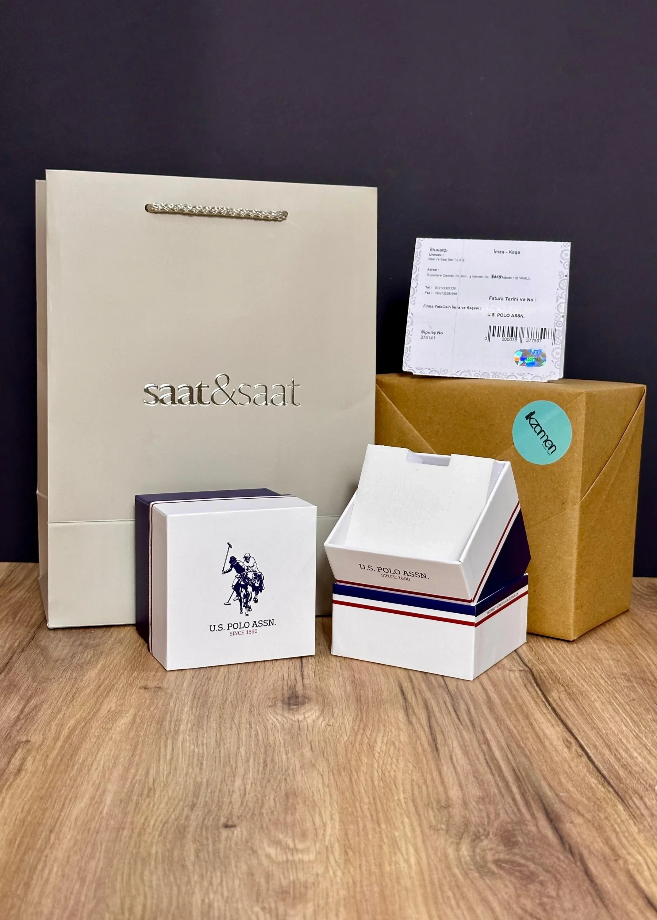 U.S.POLO ASSN Çelik Kordon 5Atm Suya Dayanıklı 2 Yıl Garantili Erkek Kol Saati USPA1111-05