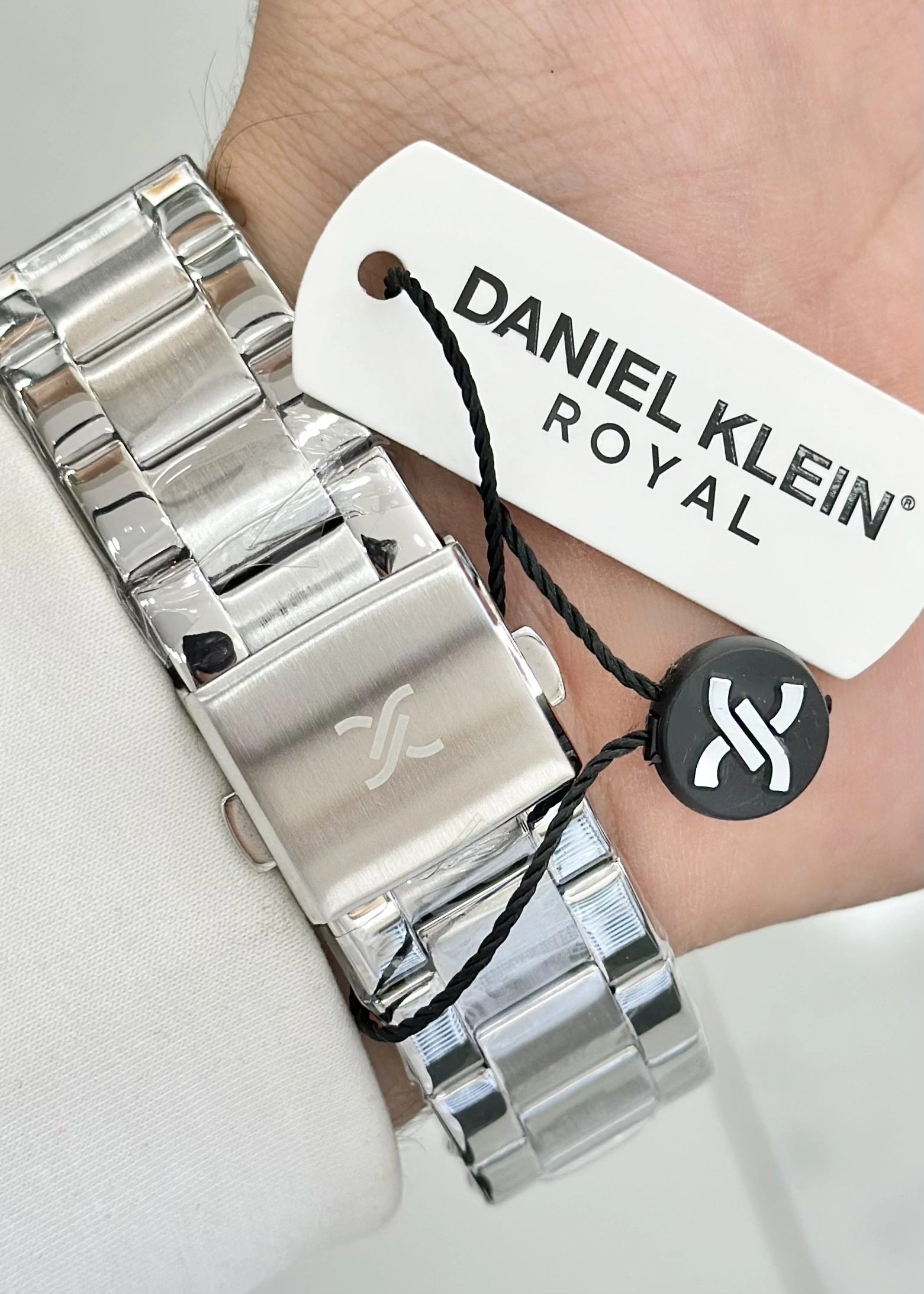 Daniel Klein Orijinal 2 Yıl Garantili Siyah Kadran Su Geçirmez Metal Kordon Erkek Kol Saati