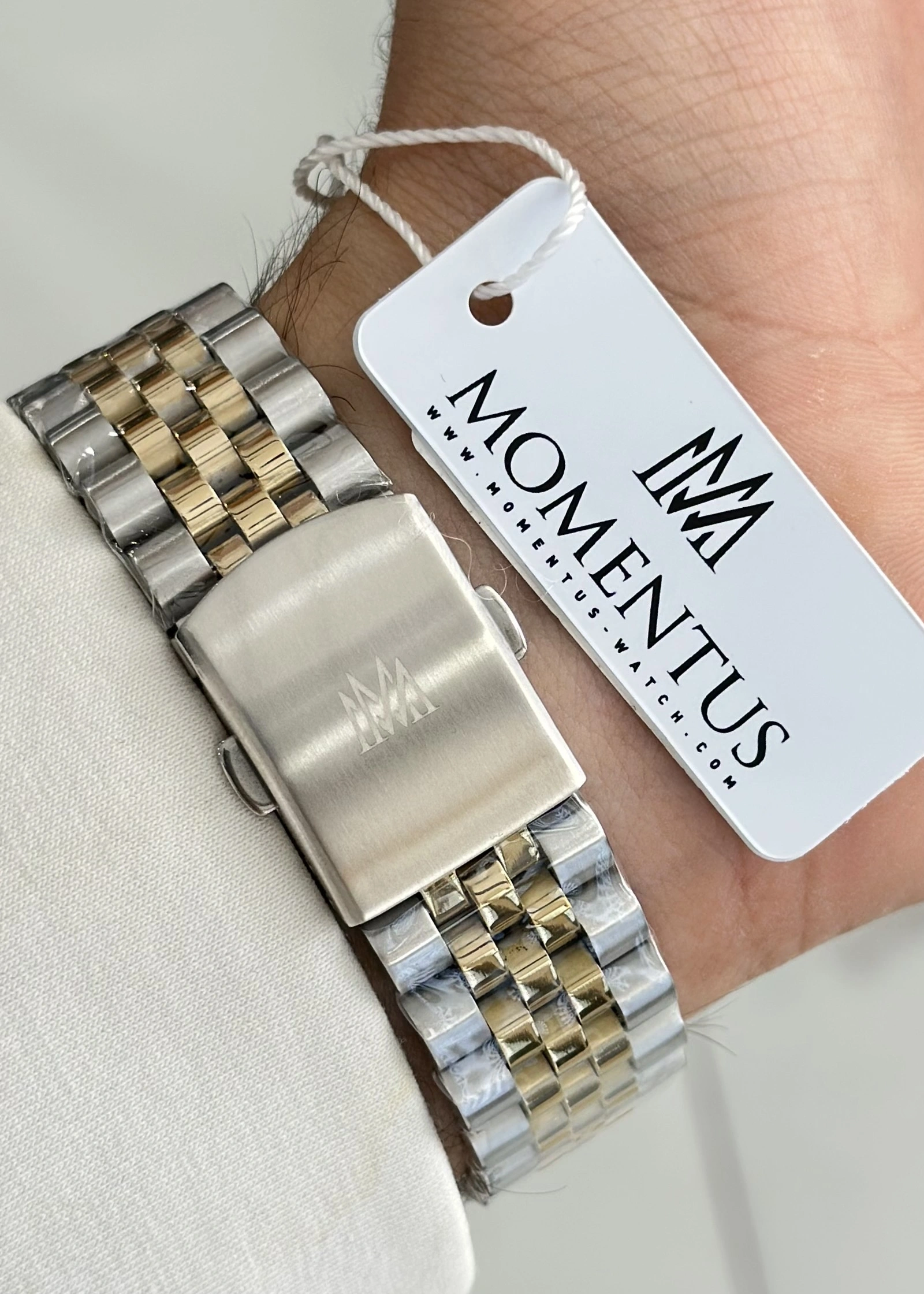 Momentus Çelik Kordon 5ATM Su Geçirmez Çelik Kordon Erkek Kol Saati ILKTM347T-02SG