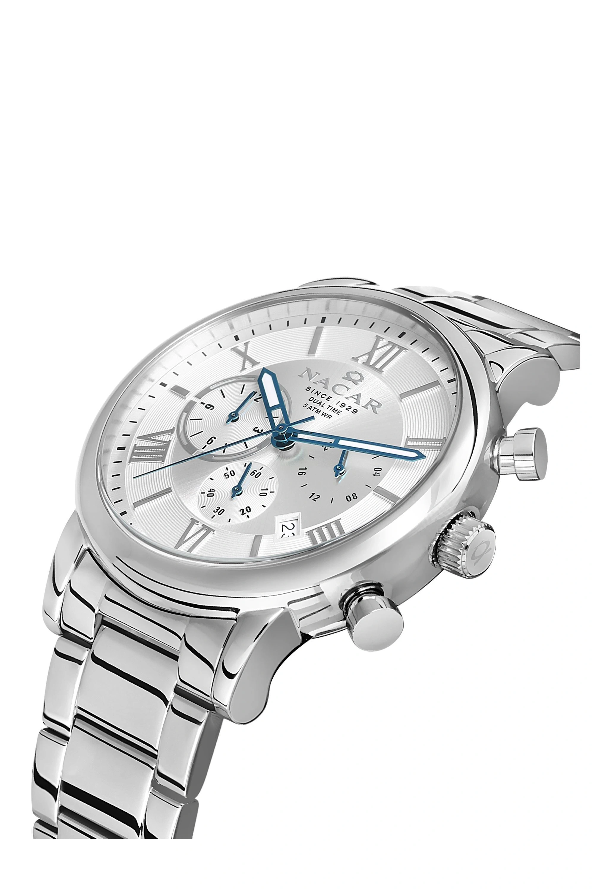 NACAR ÇELİK METAL ERKEK KOL SAATİ NC34-290312-ASM