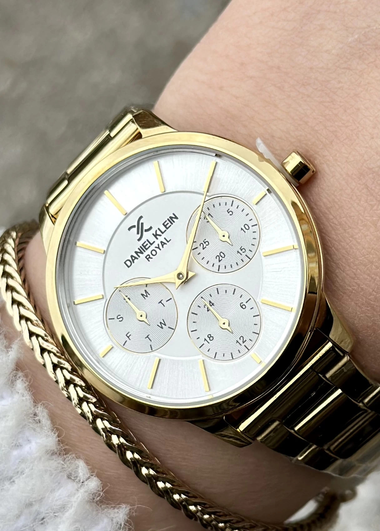 Daniel Klein Çelik Kordon Gold Bayan Kol Saati