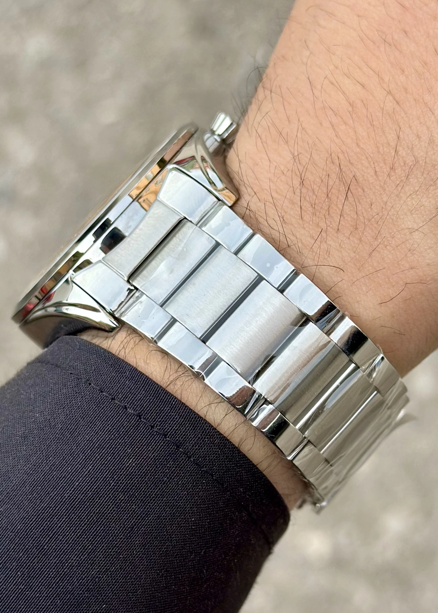 Daniel Klein Çelik Kordon Fonksiyonlu Gümüş Erkek Kol Saati