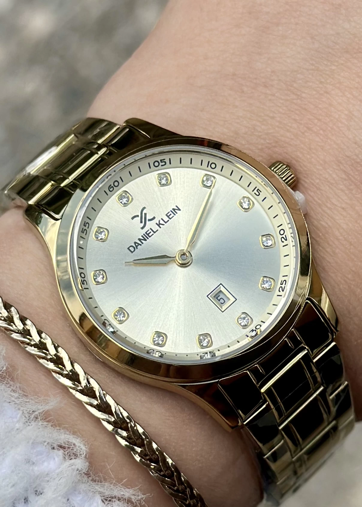 Daniel Klein Çelik Kordon Gold Bayan Kol Saati