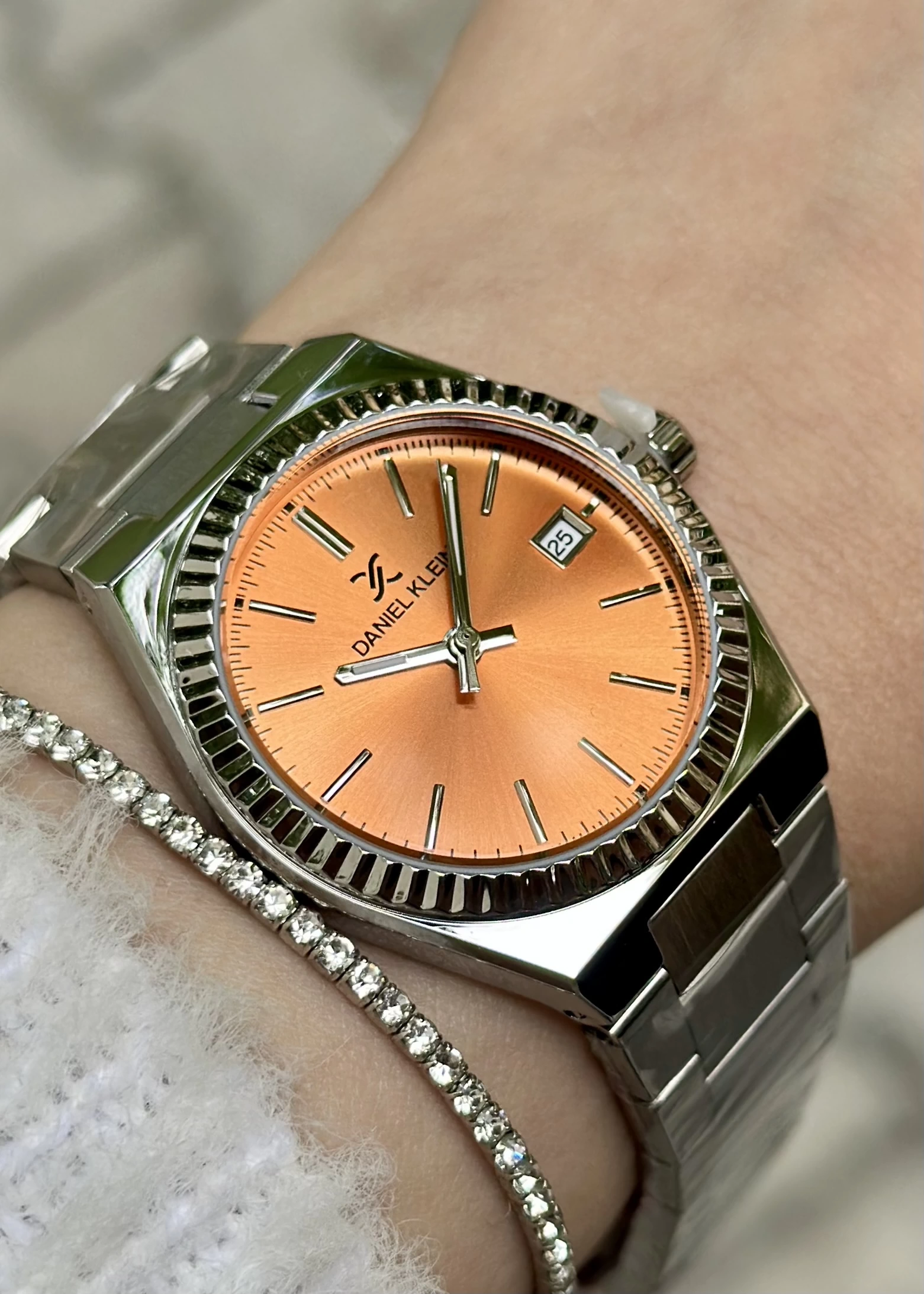 Daniel Klein Çelik Kordon Gold Bayan Kol Saati