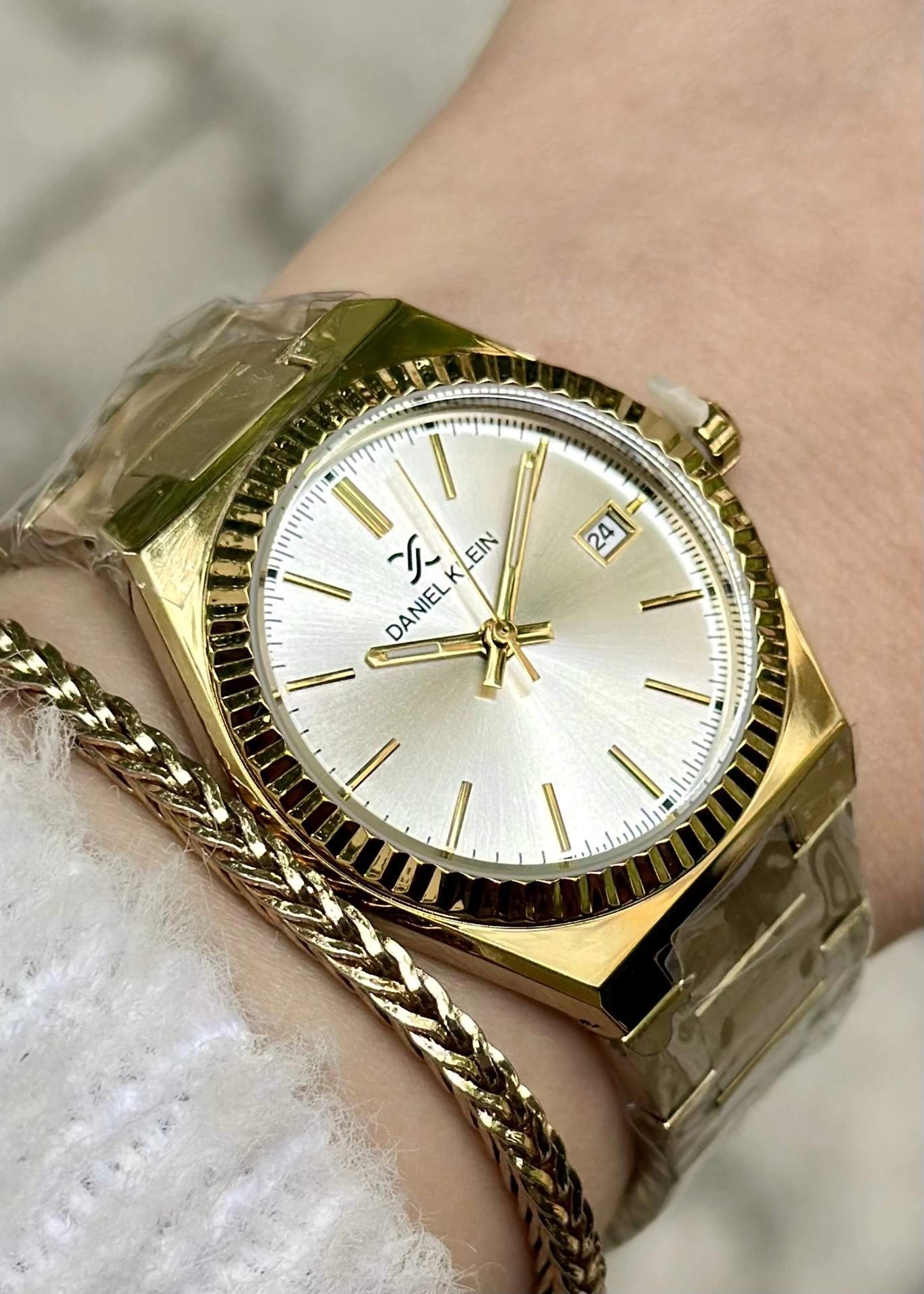 Daniel Klein Çelik Kordon Gold Bayan Kol Saati