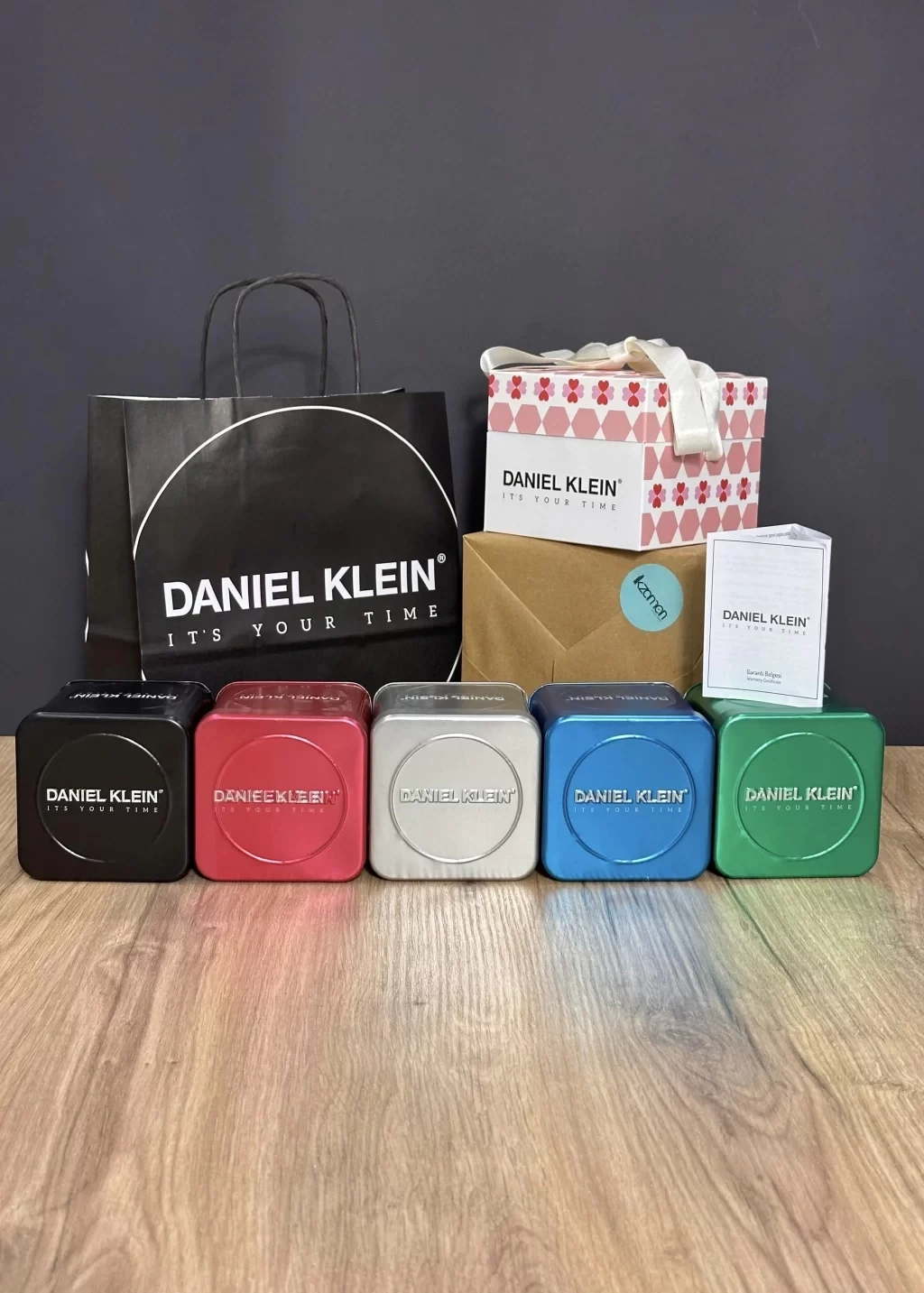 Daniel Klein Orijinal 2 Yıl Garantili Su Geçirmez Çelik Kordon Kadın Kol Saati