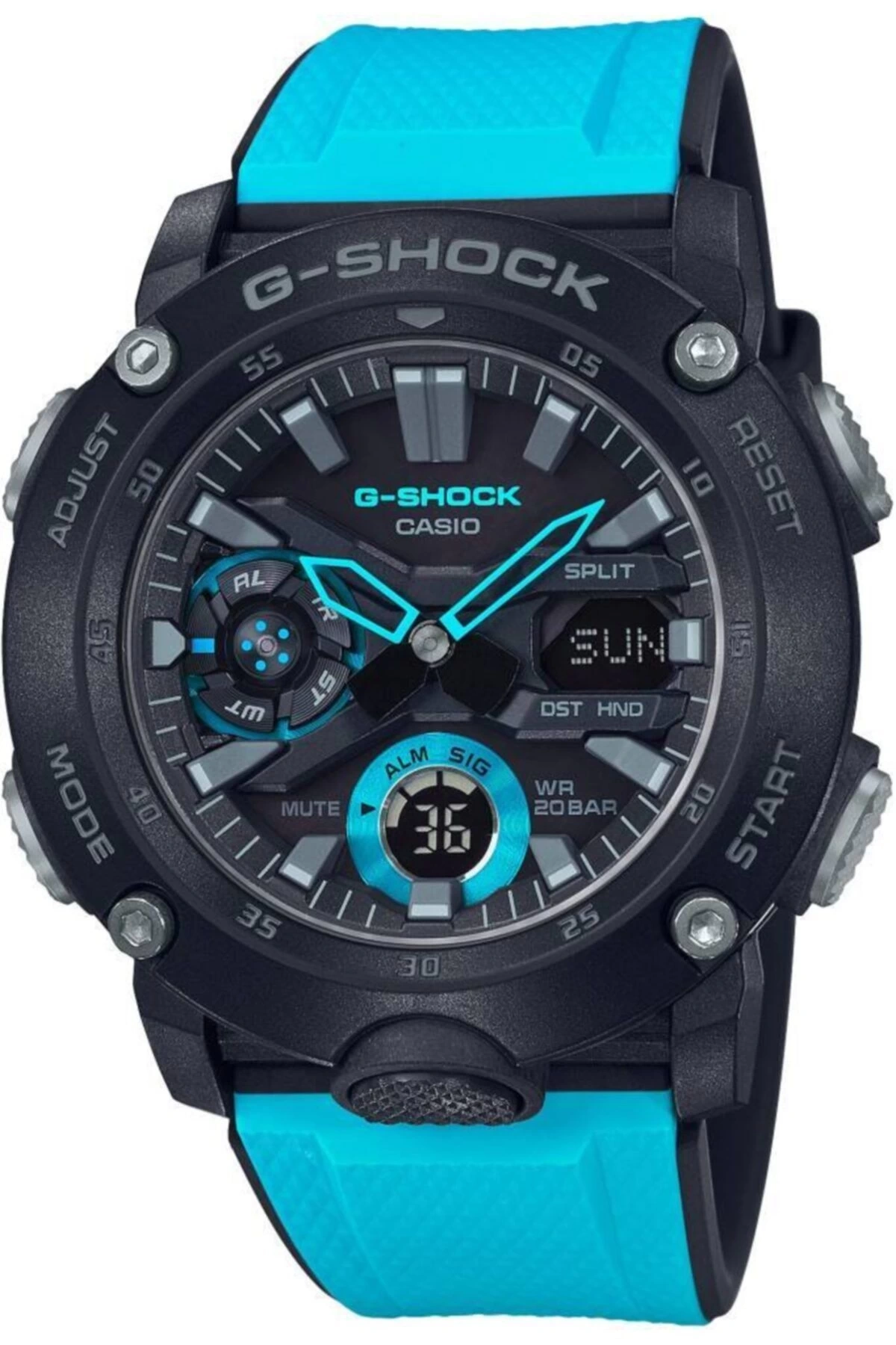 CASİO G-SHOCK ERKEK KOL SAATİ GA-2000-1A2DR