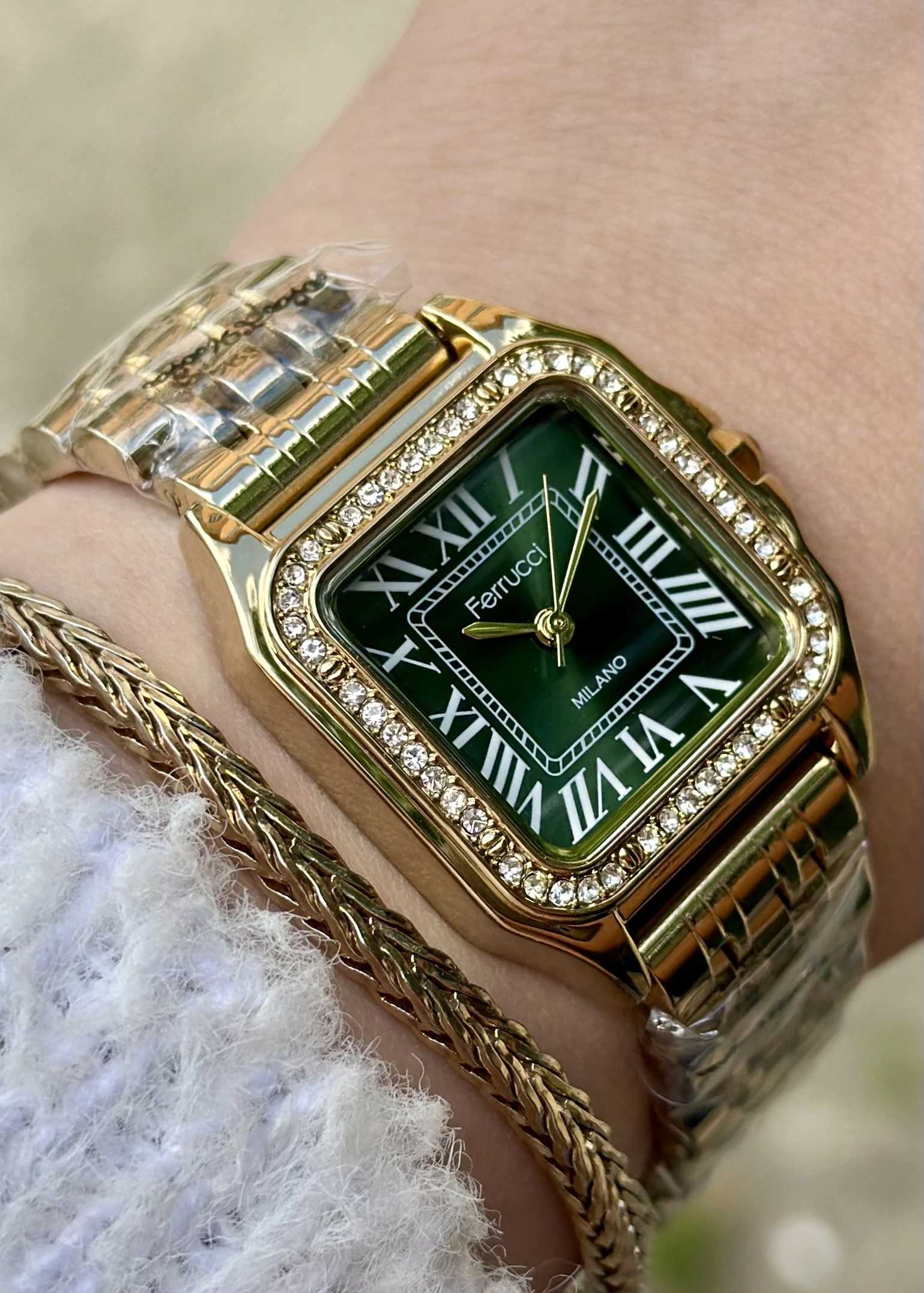 Ferrucci Çelik Kordon Bayan Kol Saati