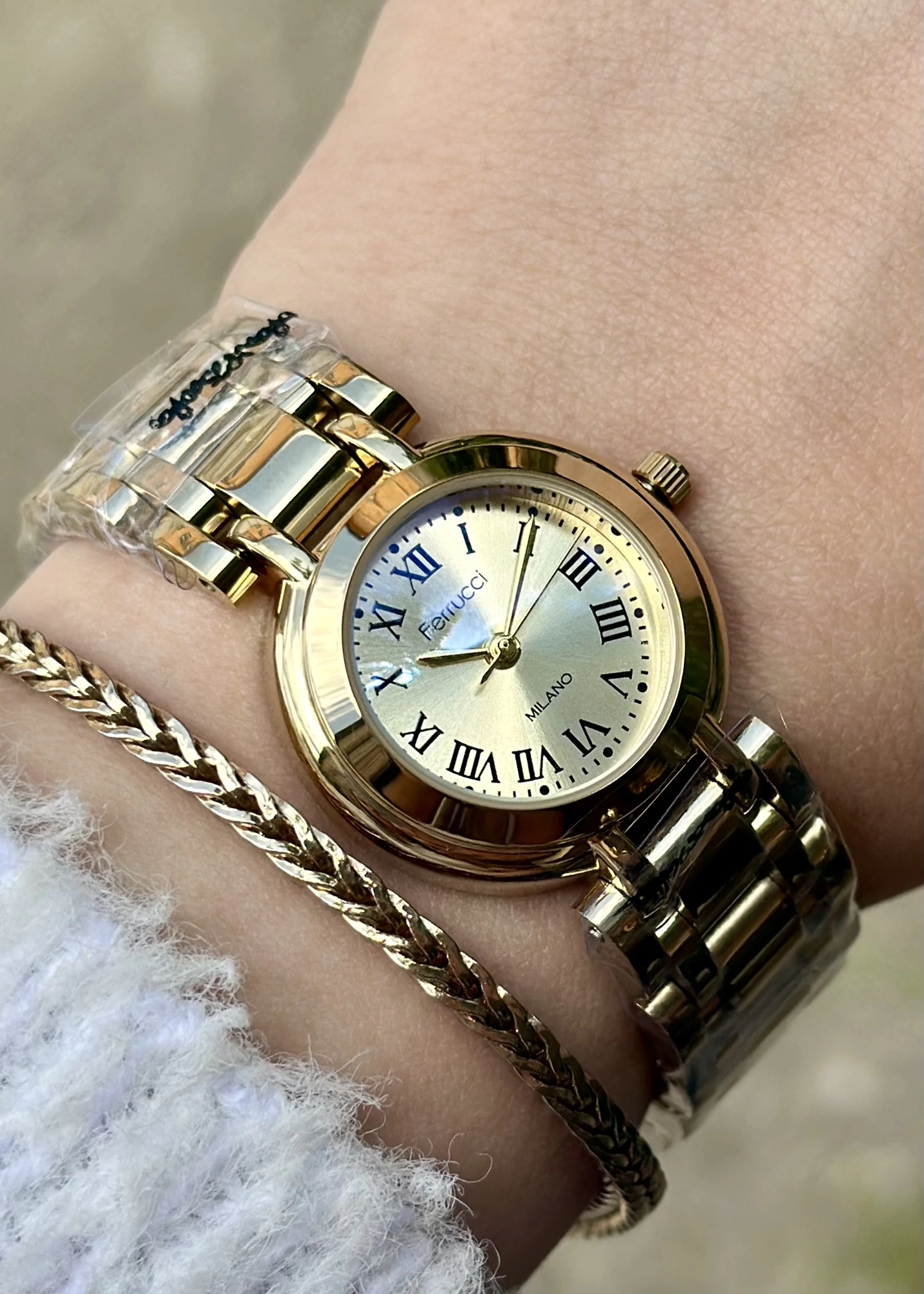 Ferrucci Çelik Kordon Bayan Kol Saati