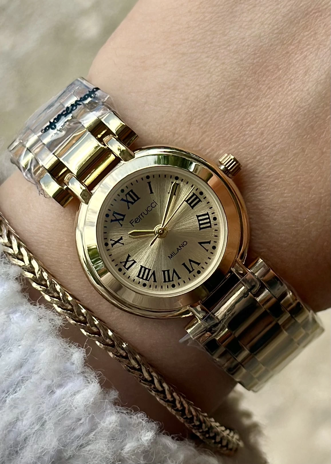 Ferrucci Çelik Kordon Bayan Kol Saati