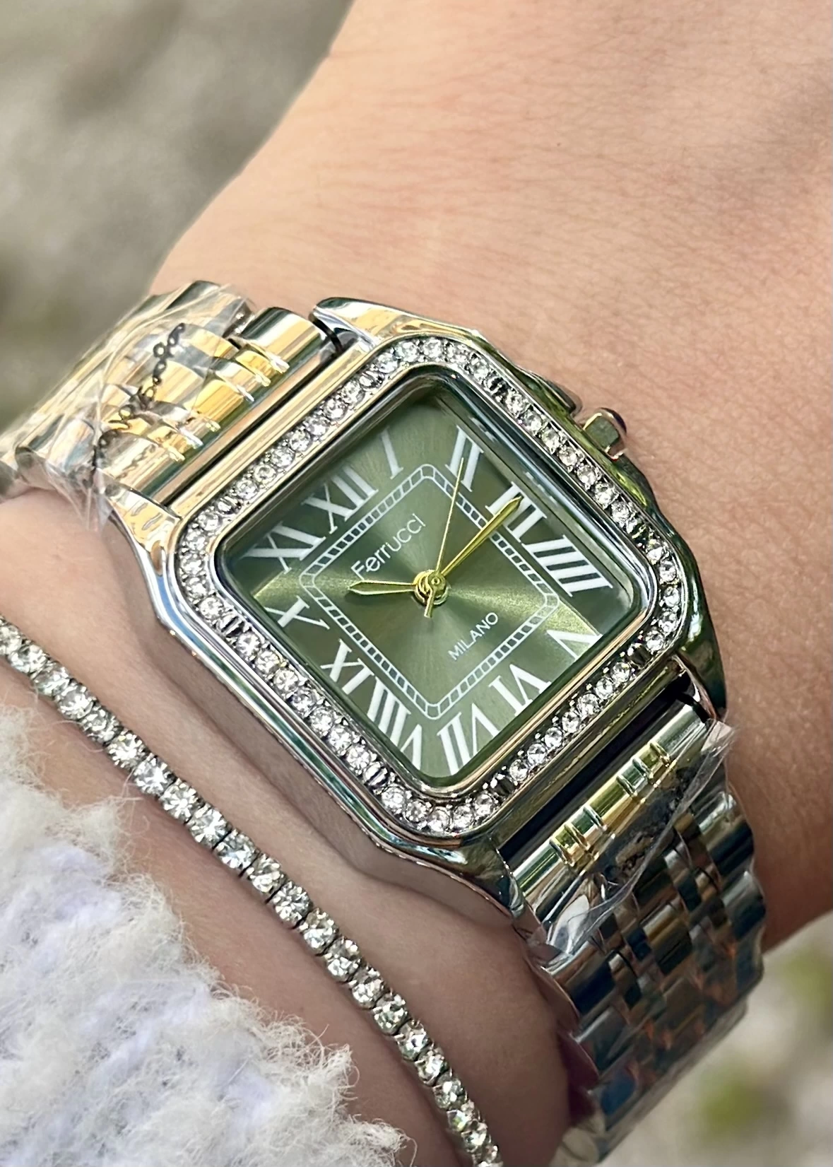 Ferrucci Çelik Kordon Bayan Kol Saati