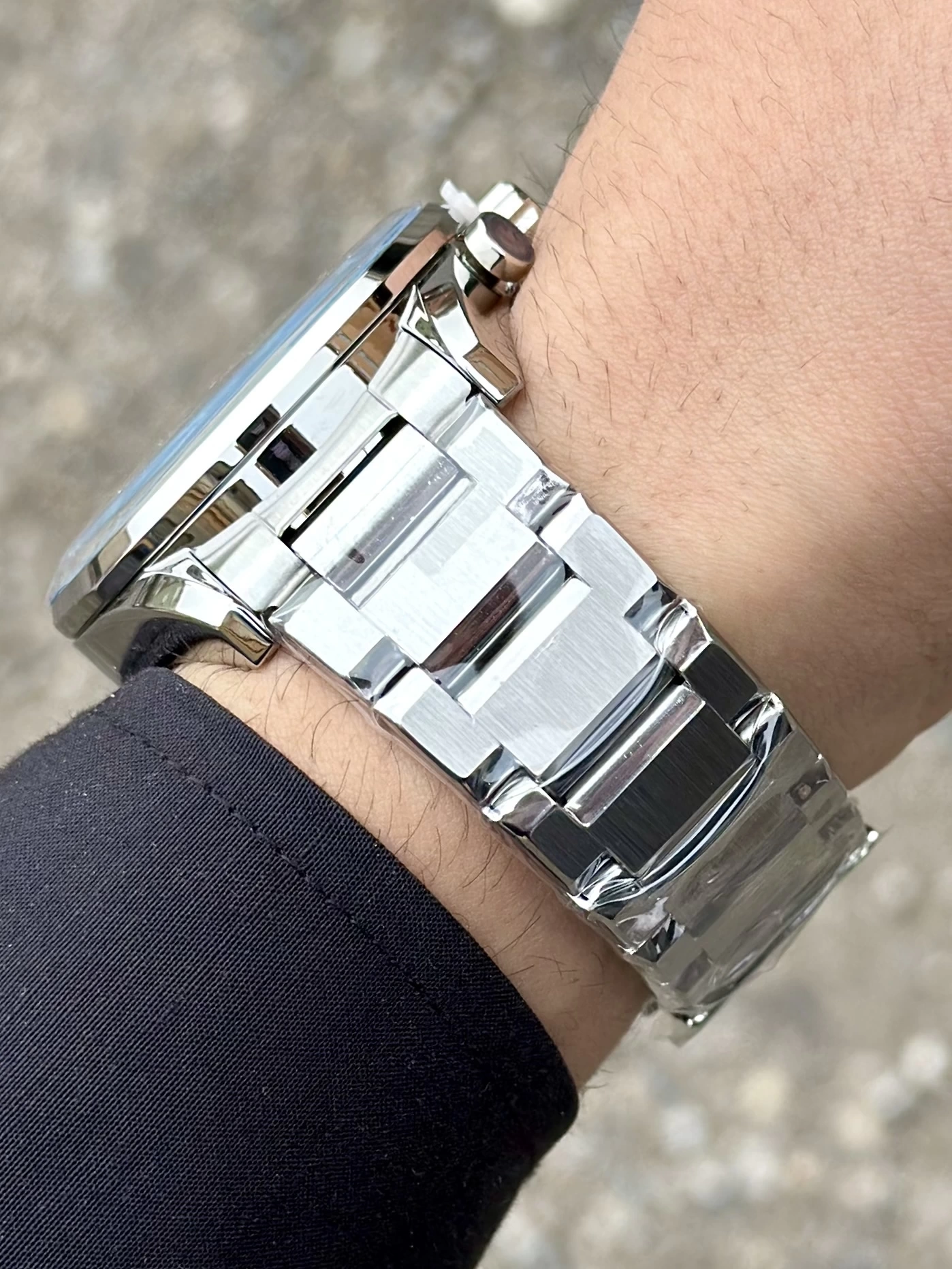 Ferrucci Gümüş Renk Kordon Erkek Kol Saati