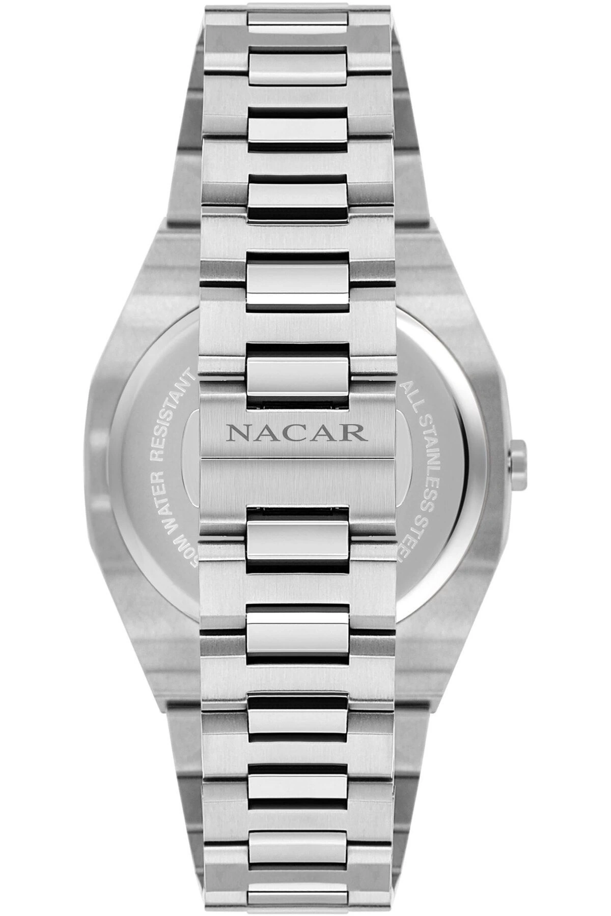 NACAR ÇELİK METAL BAND ERKEK KOL SAATİ NC08-29430494-AGM