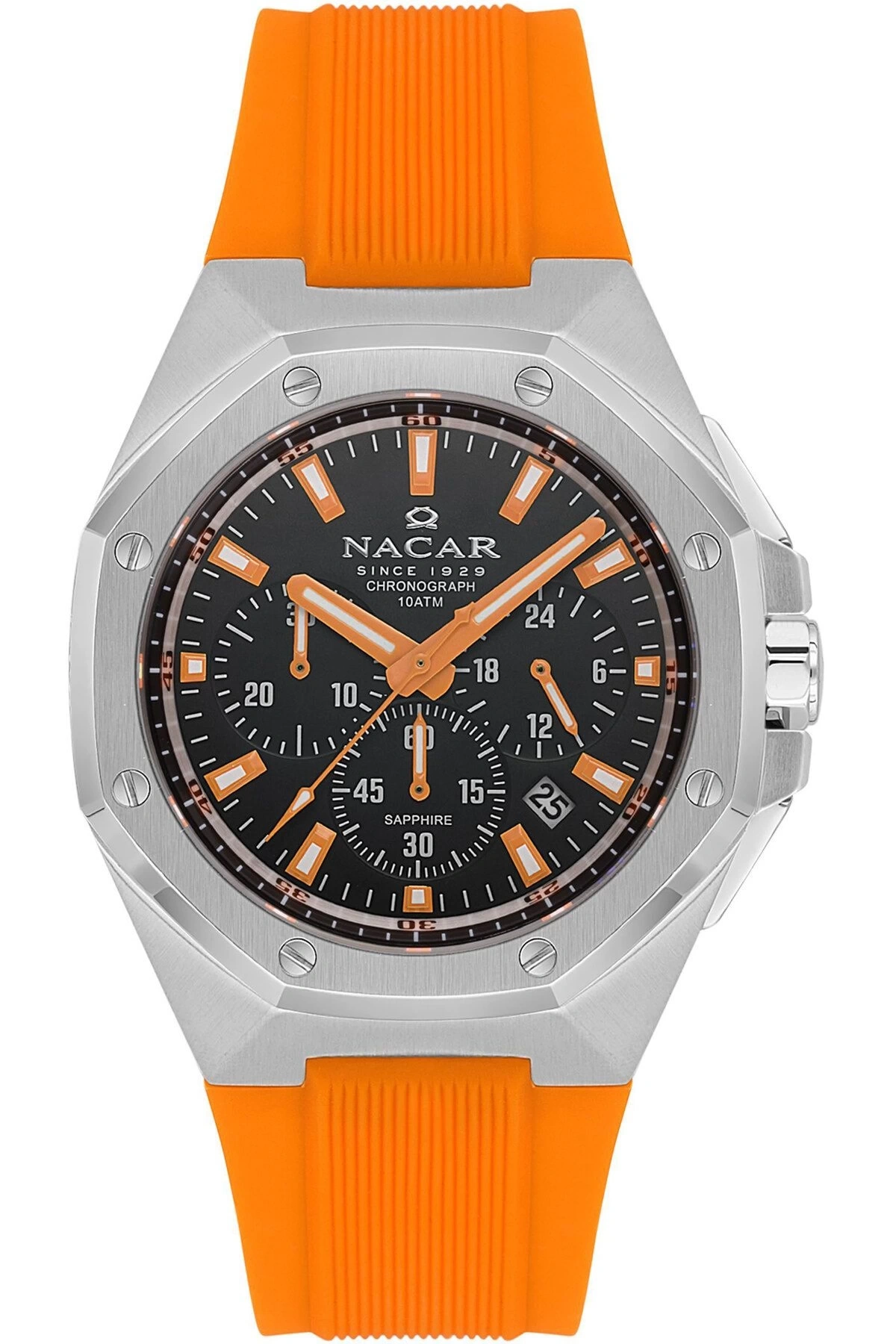 NACAR TURUNCU SİLİKON ERKEK KOL SAATİ NC08-29430495-ABS10