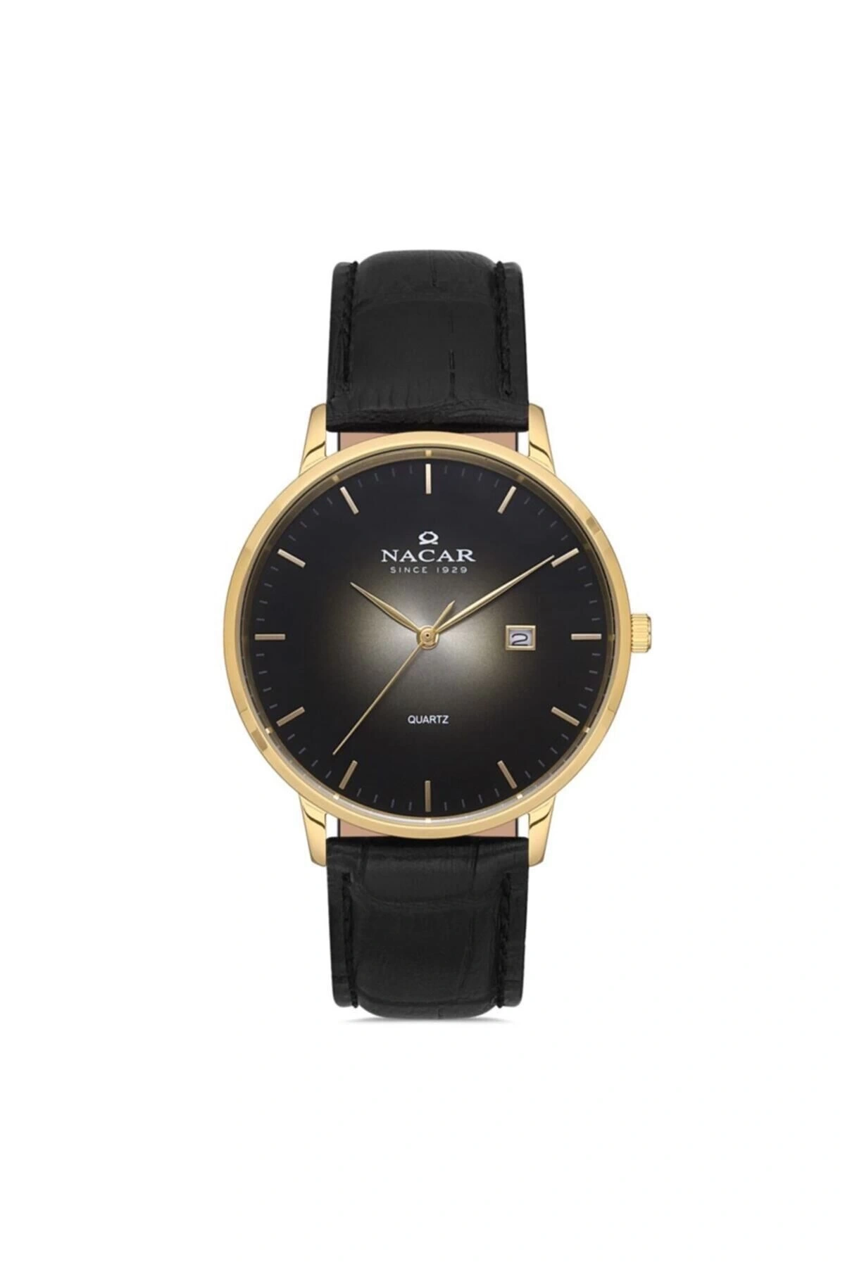 NACAR Siyah Deri Erkek Kol Saati NC35-290037-DBL1